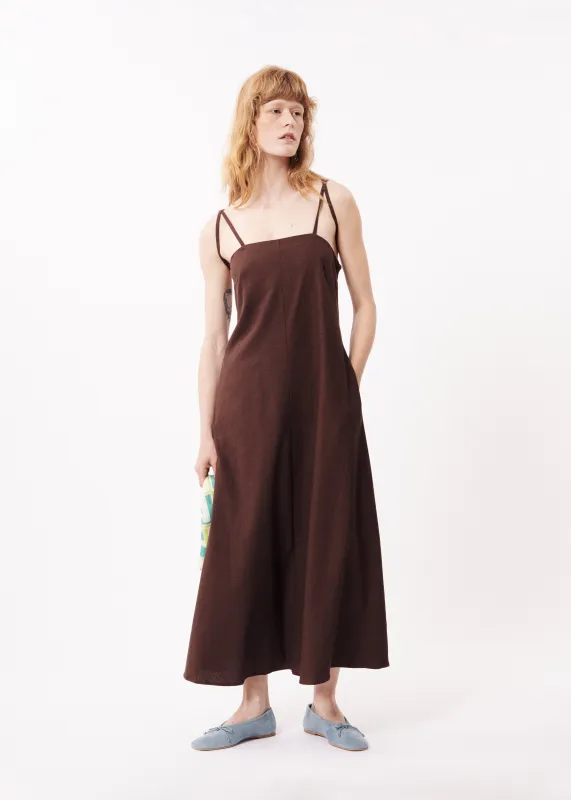 Robe ANELLA Chocolat sold by FRNCH