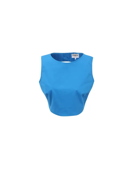 Top LOLA Bleu electrique sold by FRNCH