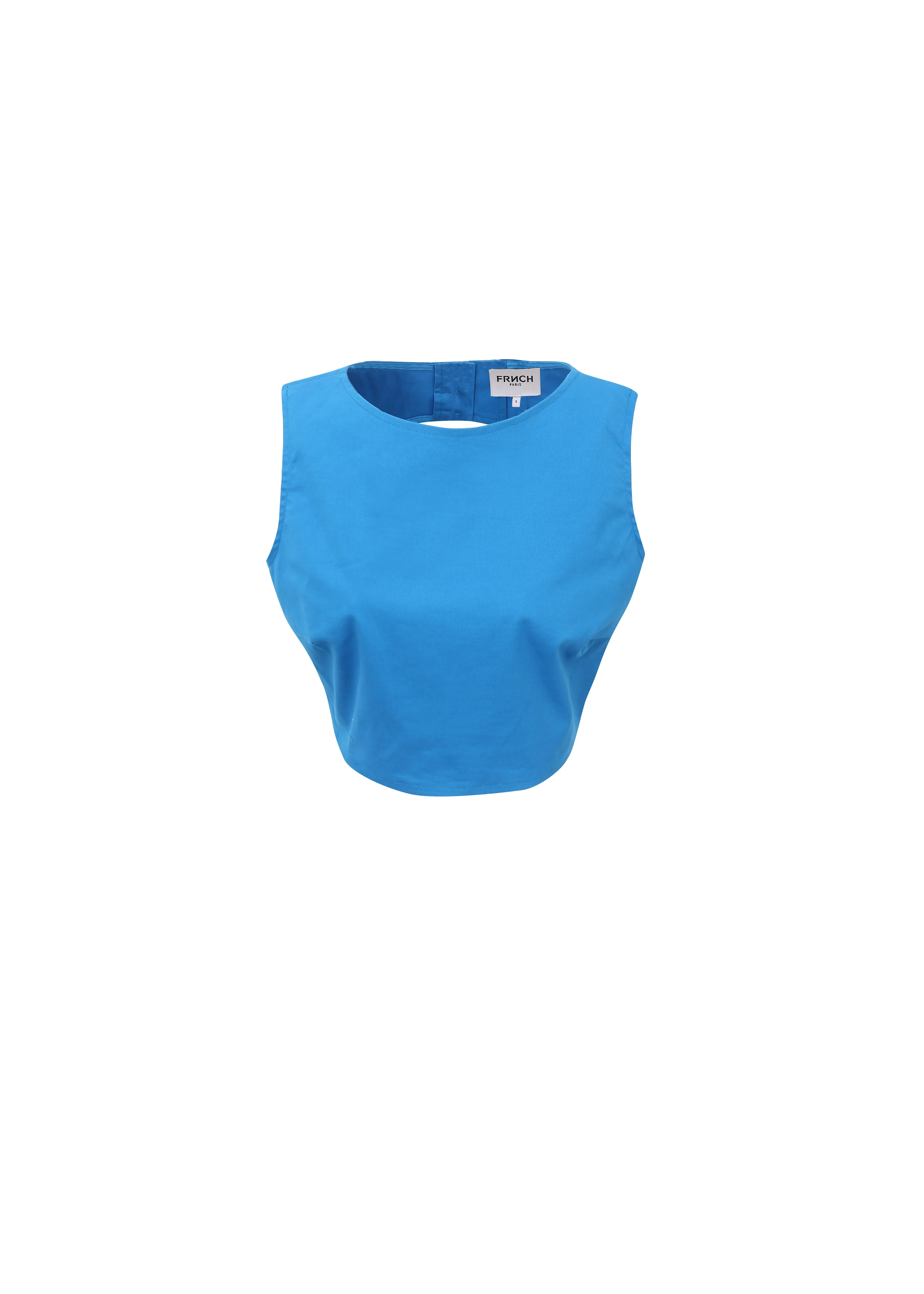 Top LOLA Bleu electrique sold by FRNCH