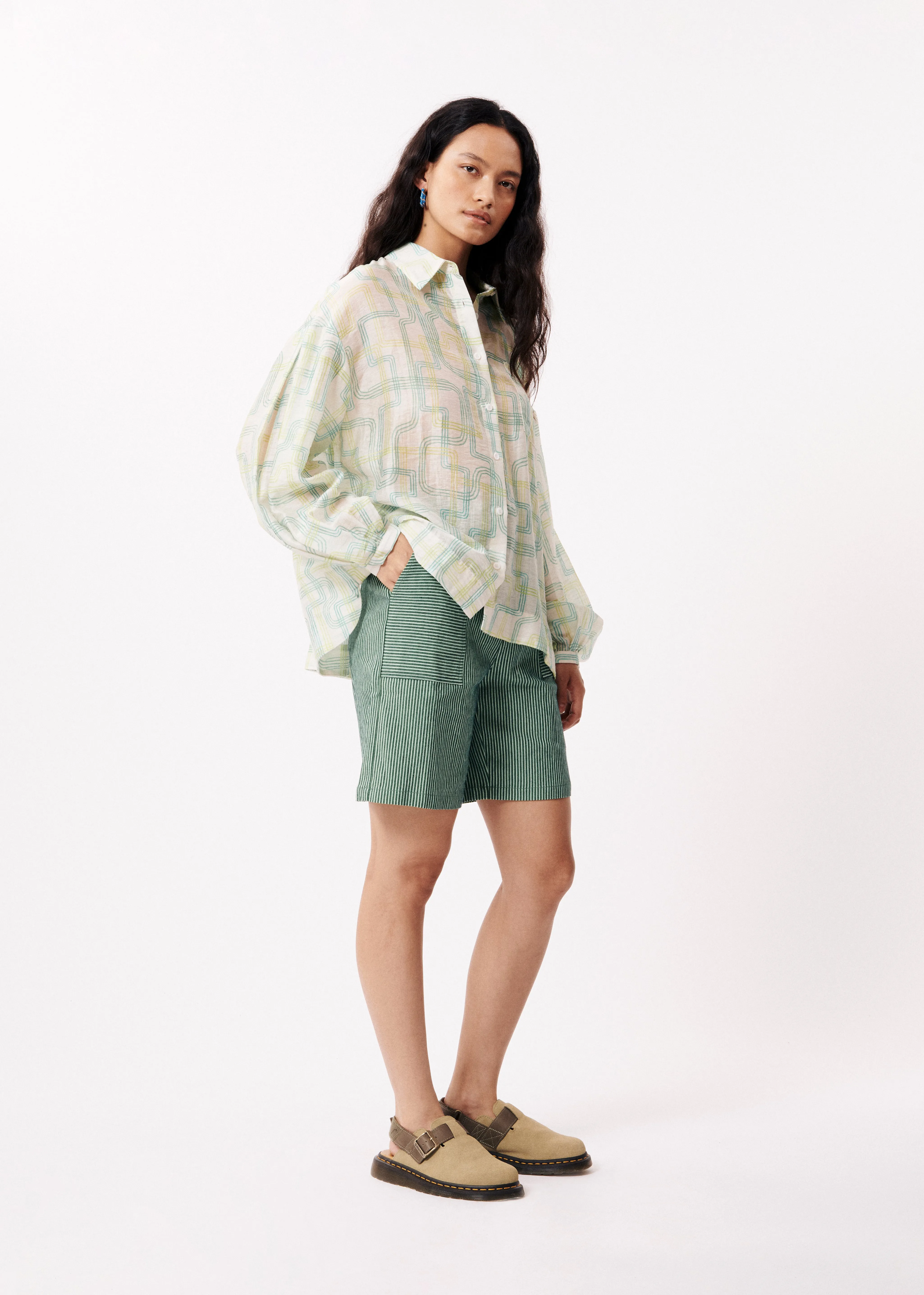 Chemise CHARLOTTE Metro lines sold by FRNCH product image thumbnail 2