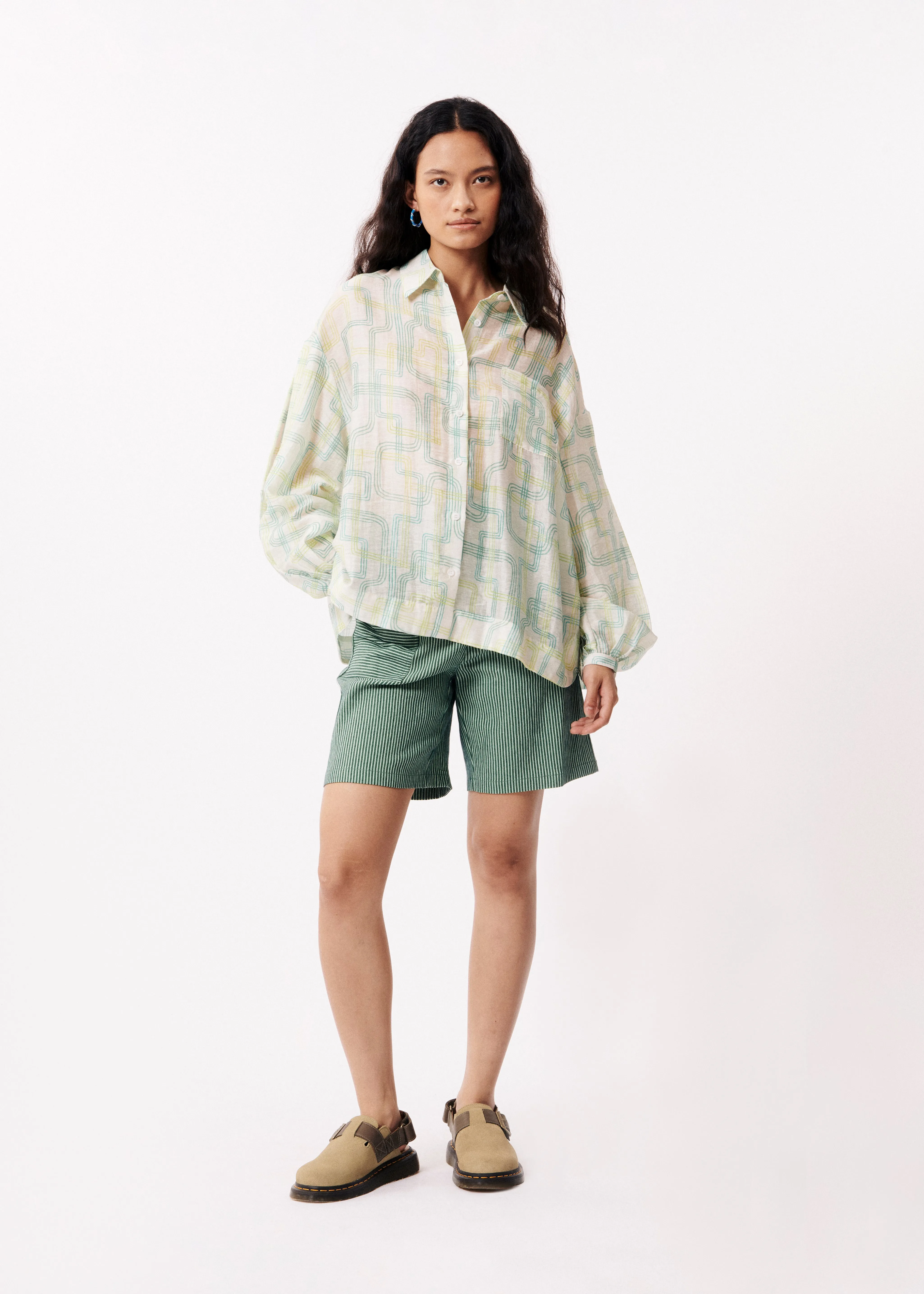 Chemise CHARLOTTE Metro lines sold by FRNCH