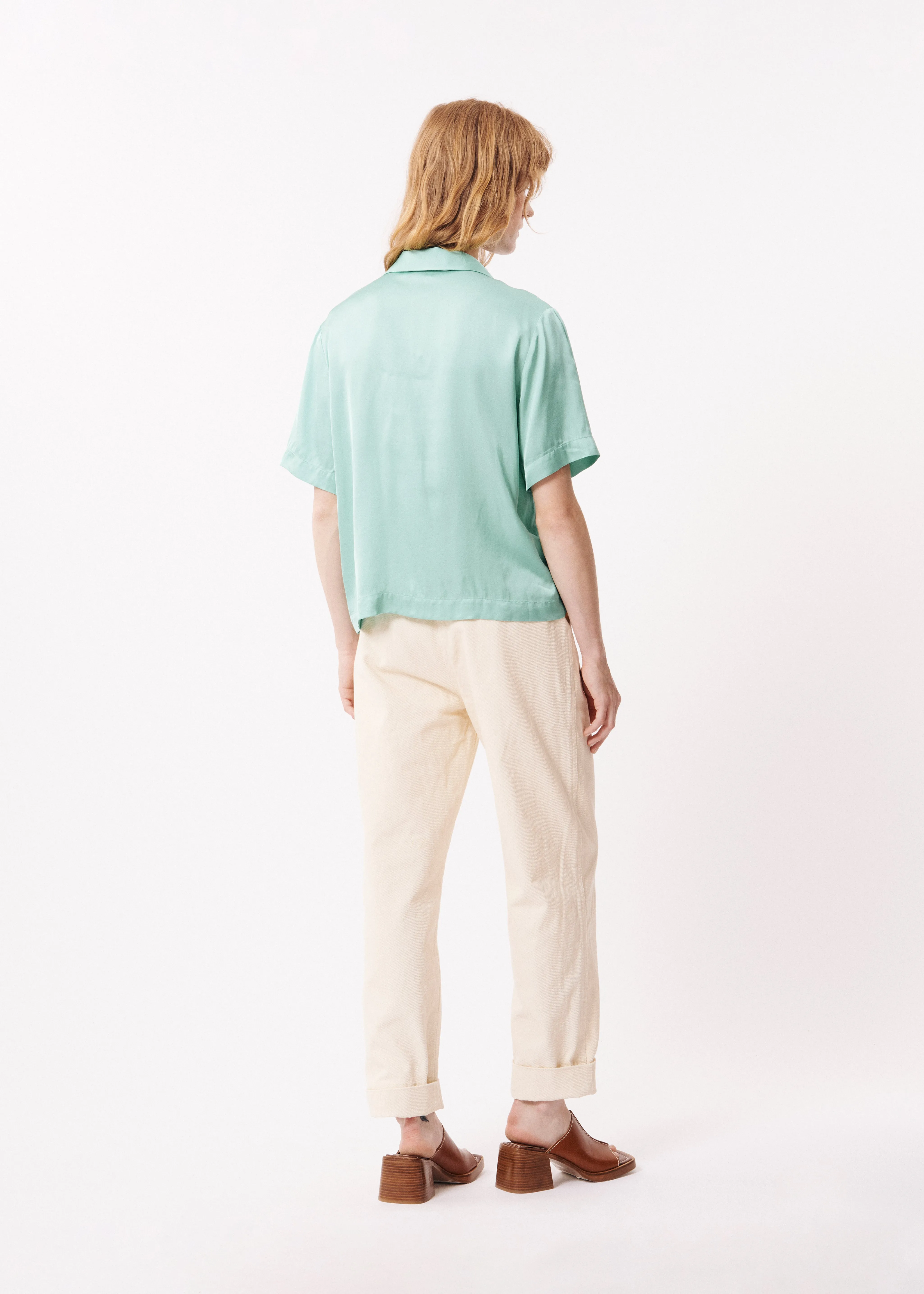 Chemise CHELLY Turquoise sold by FRNCH product image thumbnail 4
