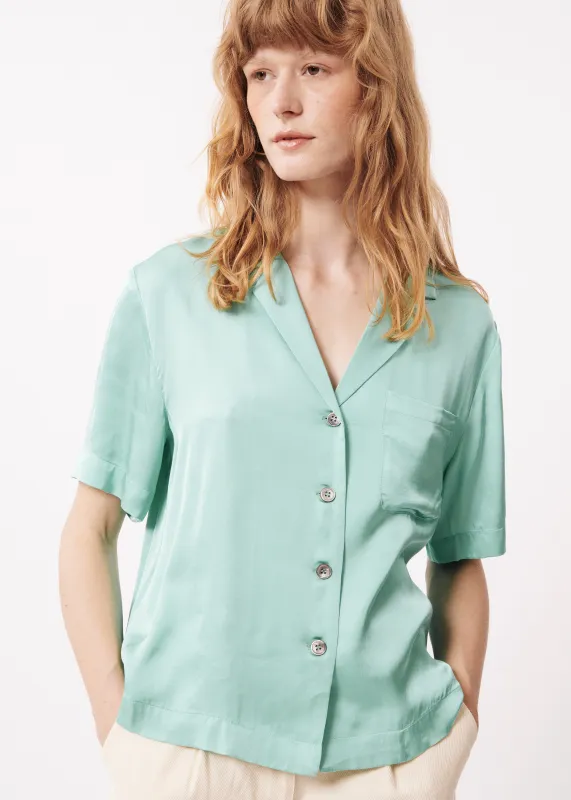 Chemise CHELLY Turquoise sold by FRNCH