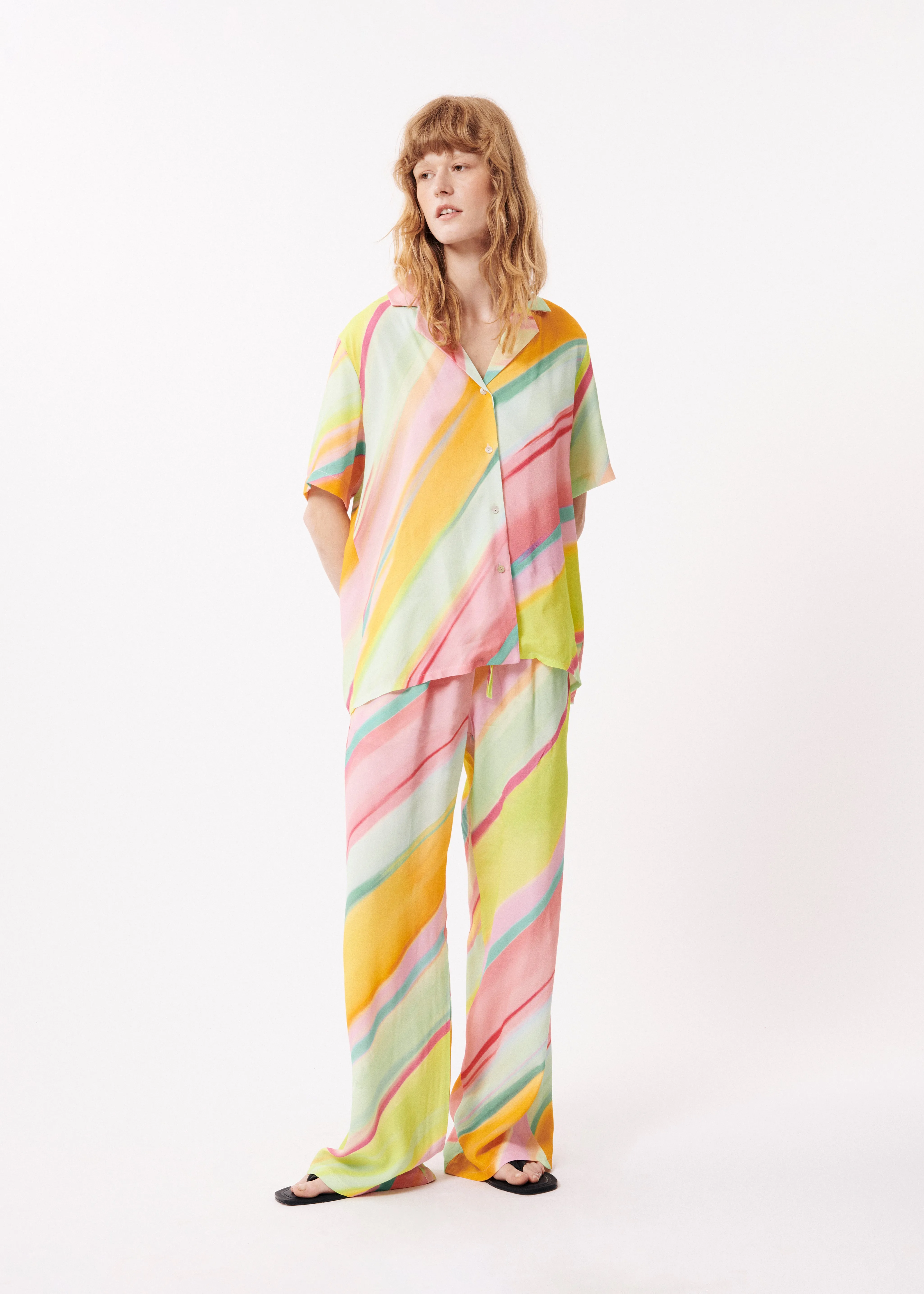 Chemise SHELLY Diagonal rainbow sold by FRNCH product image thumbnail 2
