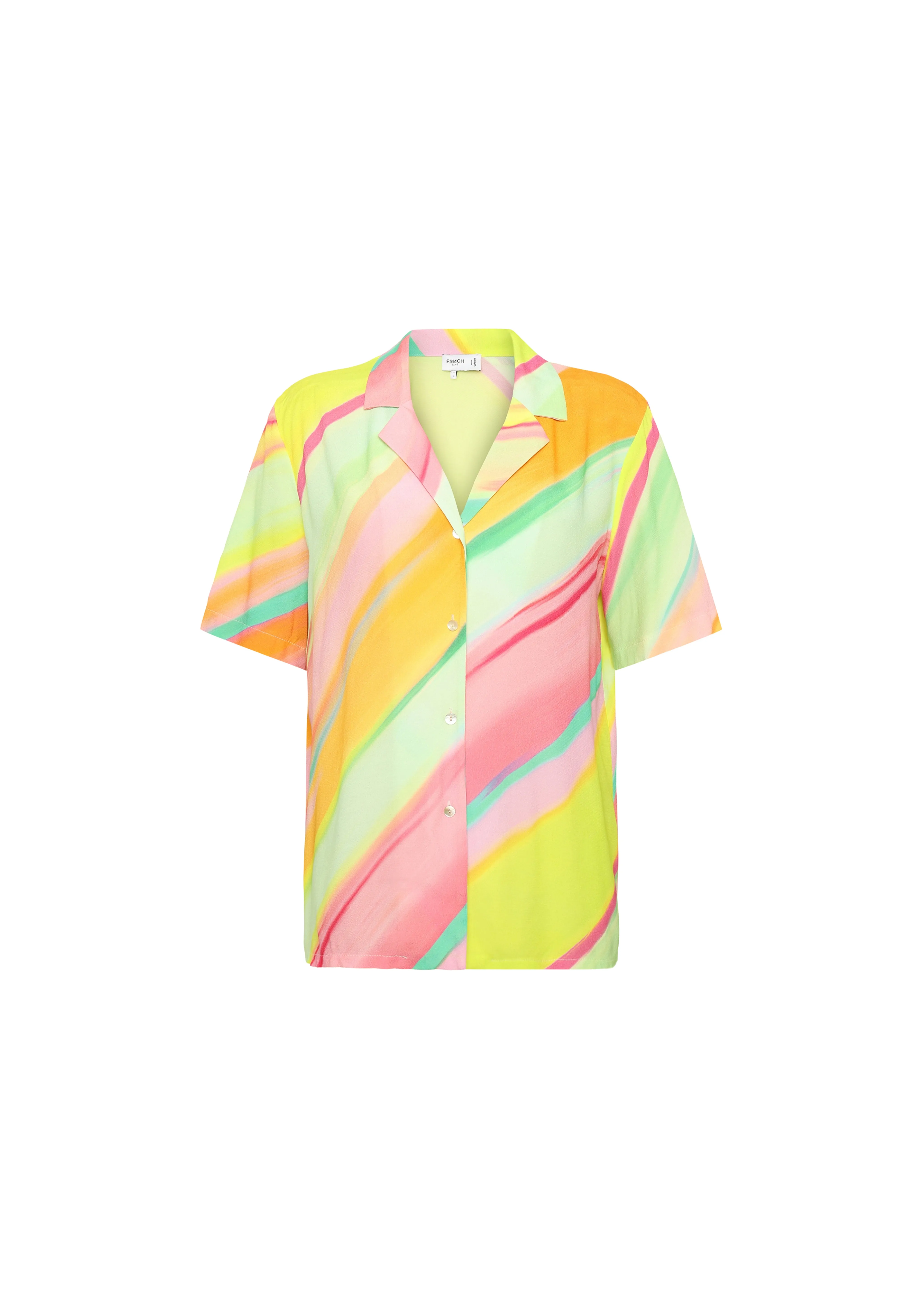 Chemise SHELLY Diagonal rainbow sold by FRNCH product image thumbnail 5