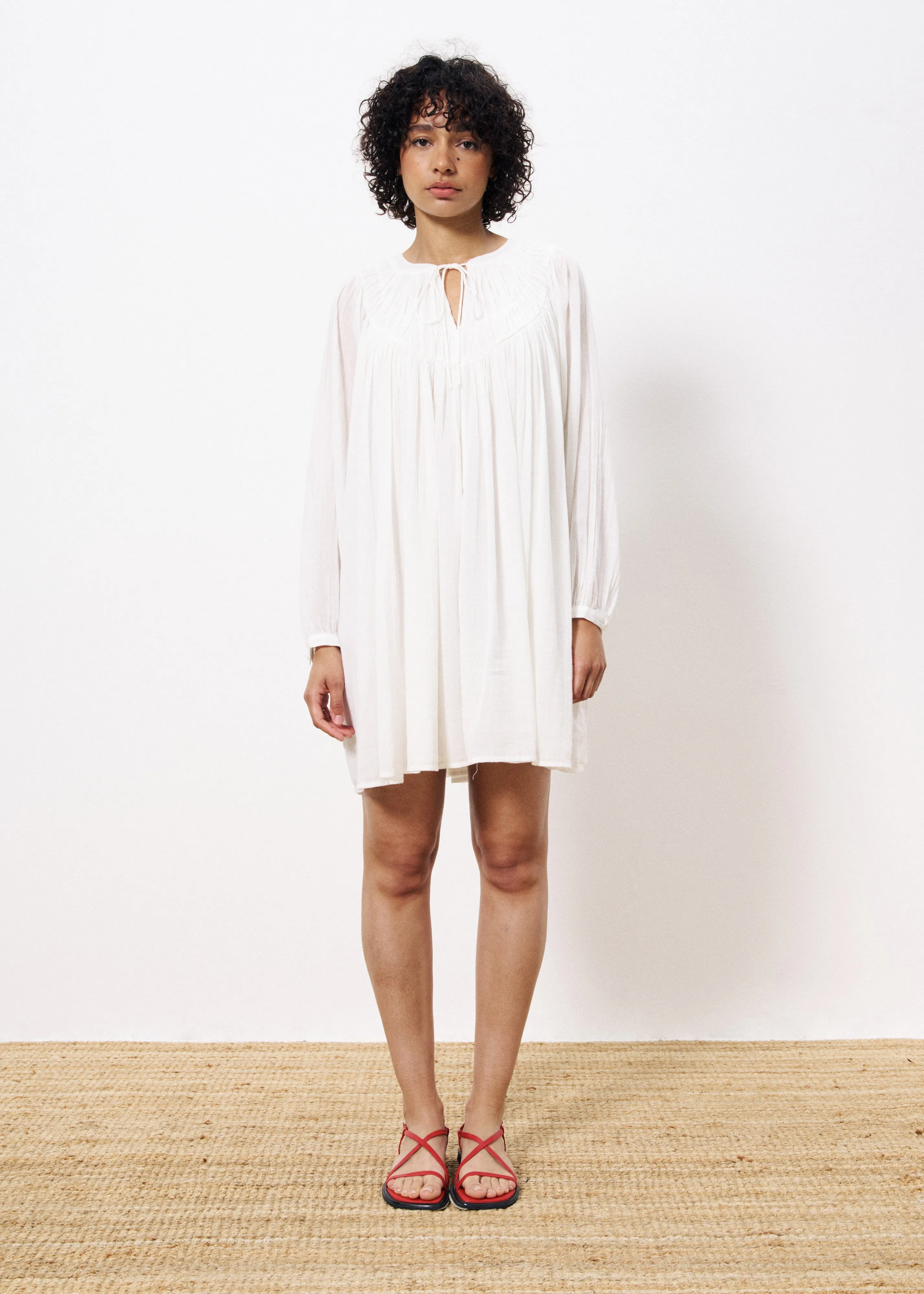 Robe AISSYA Blanc sold by FRNCH