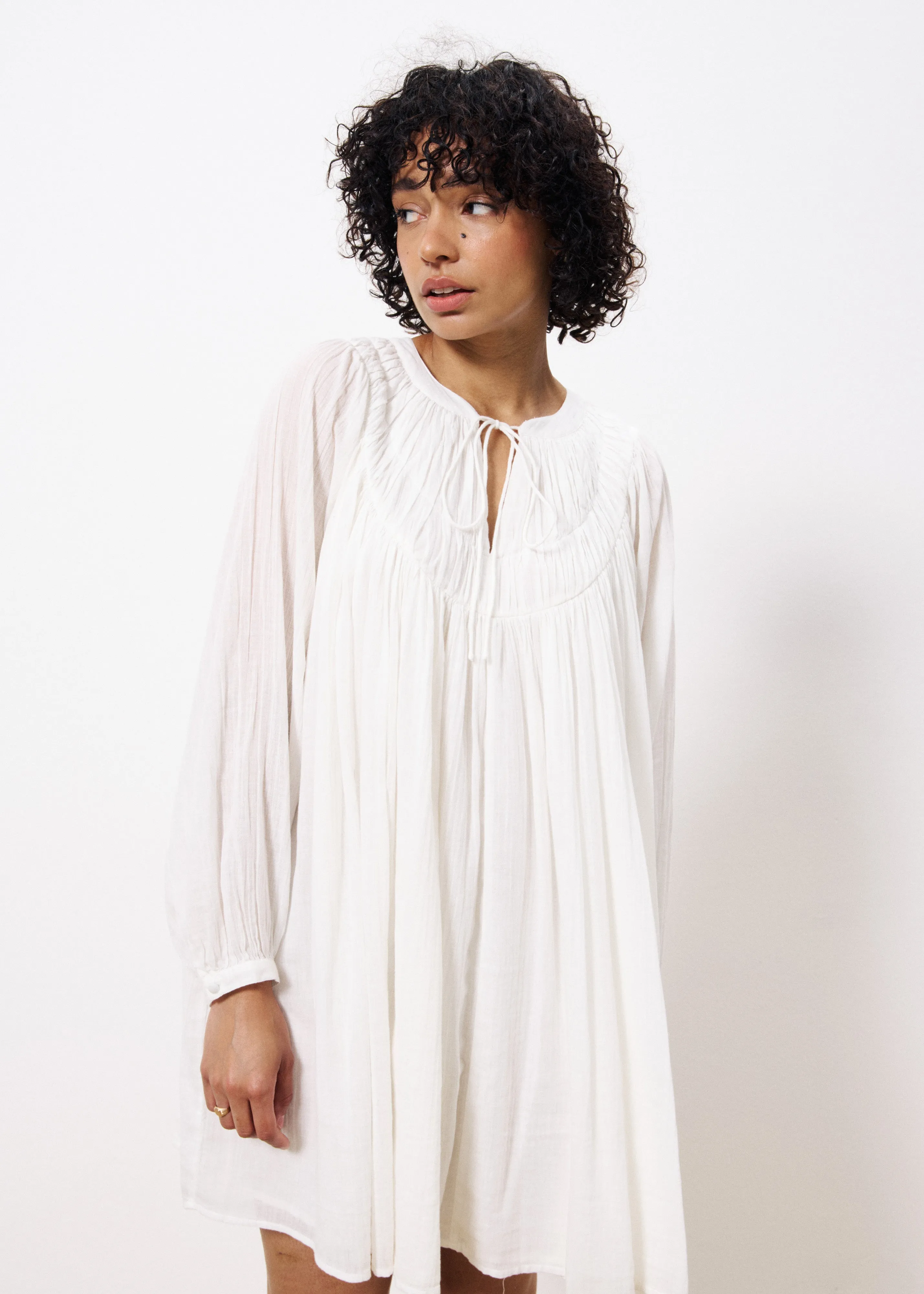 Robe AISSYA Blanc sold by FRNCH product image thumbnail 4