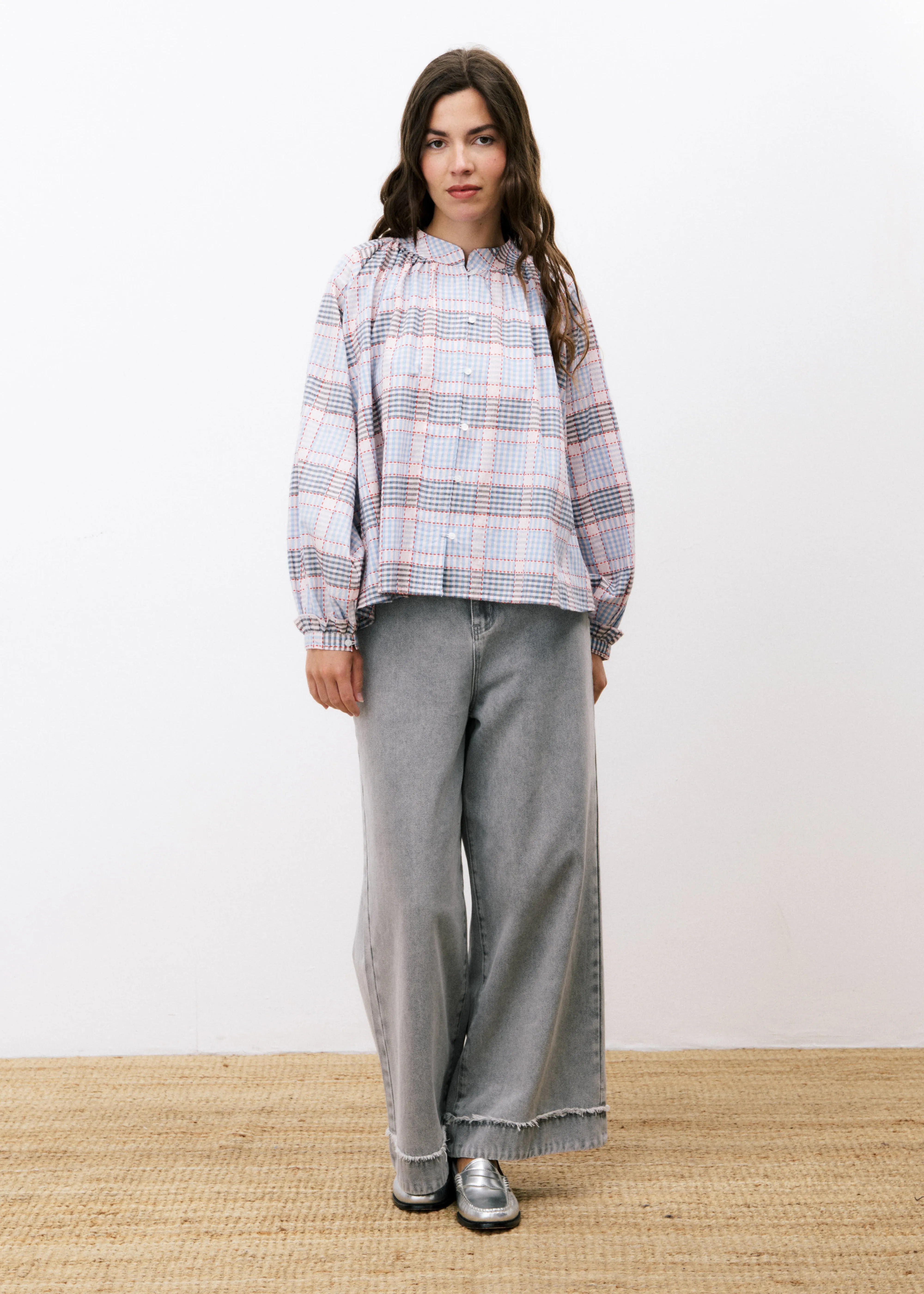 Chemise MAILE Bleu clair sold by FRNCH product image thumbnail 2