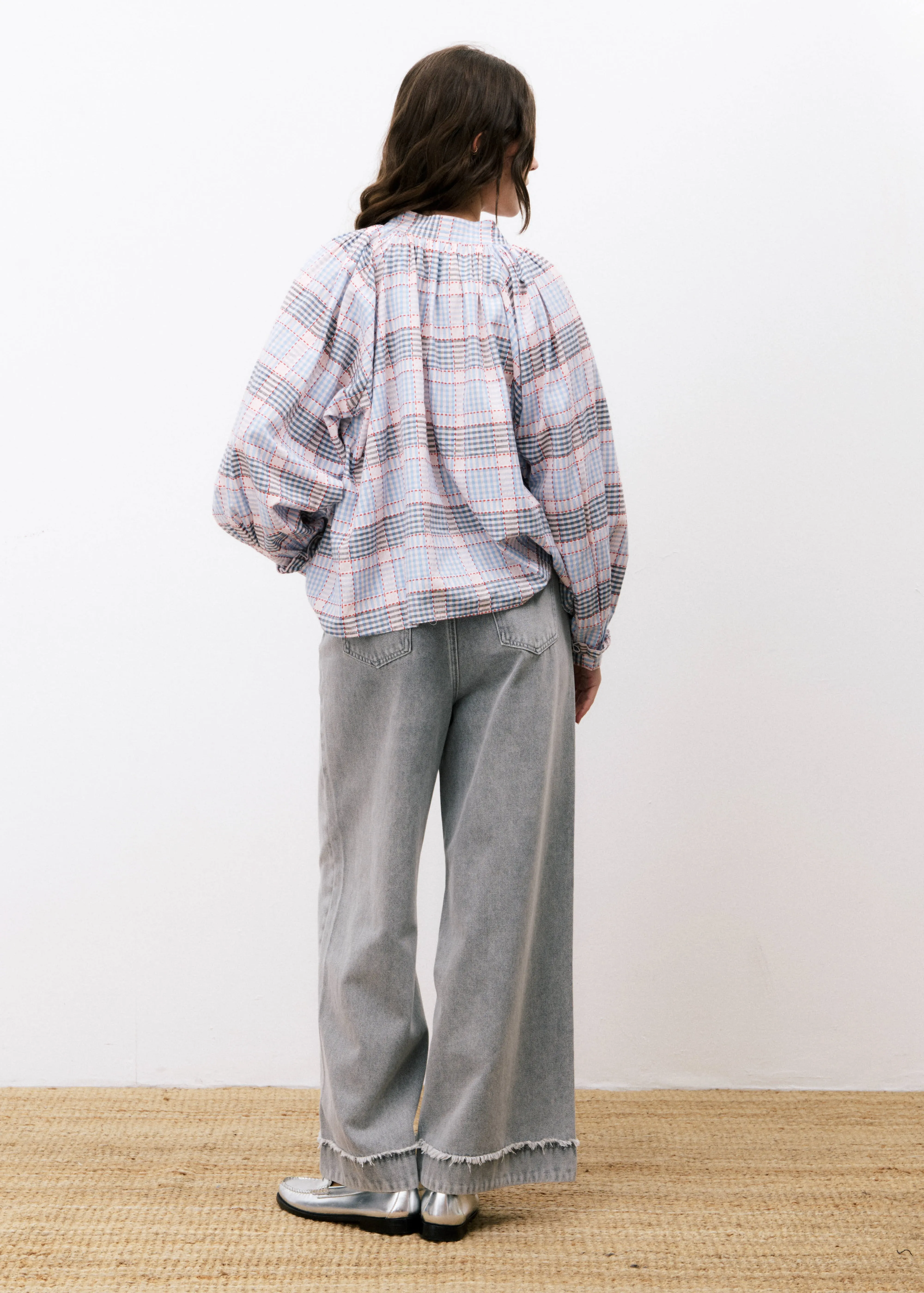 Chemise MAILE Bleu clair sold by FRNCH product image thumbnail 4