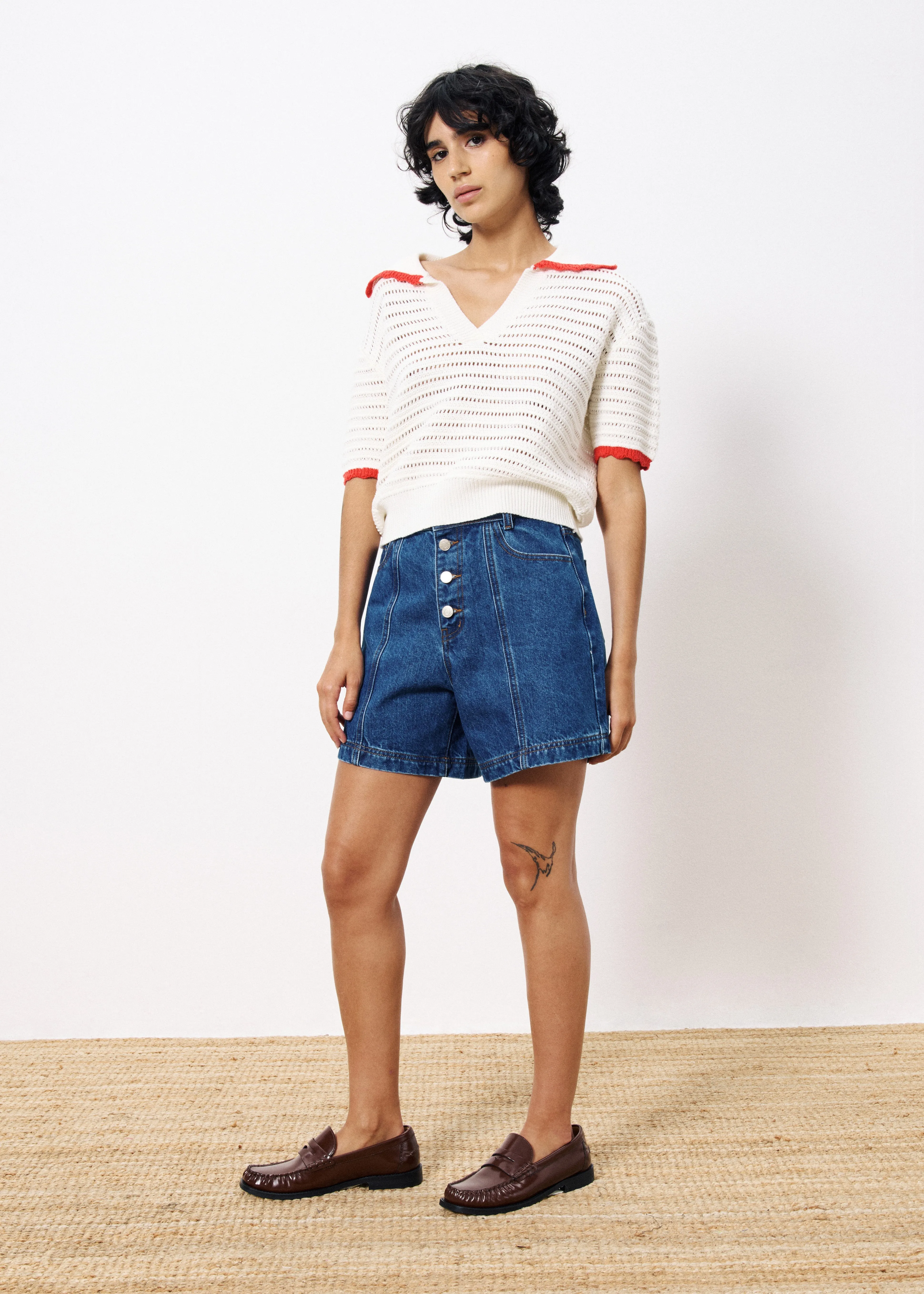 Pull CAINA Creme sold by FRNCH product image thumbnail 3