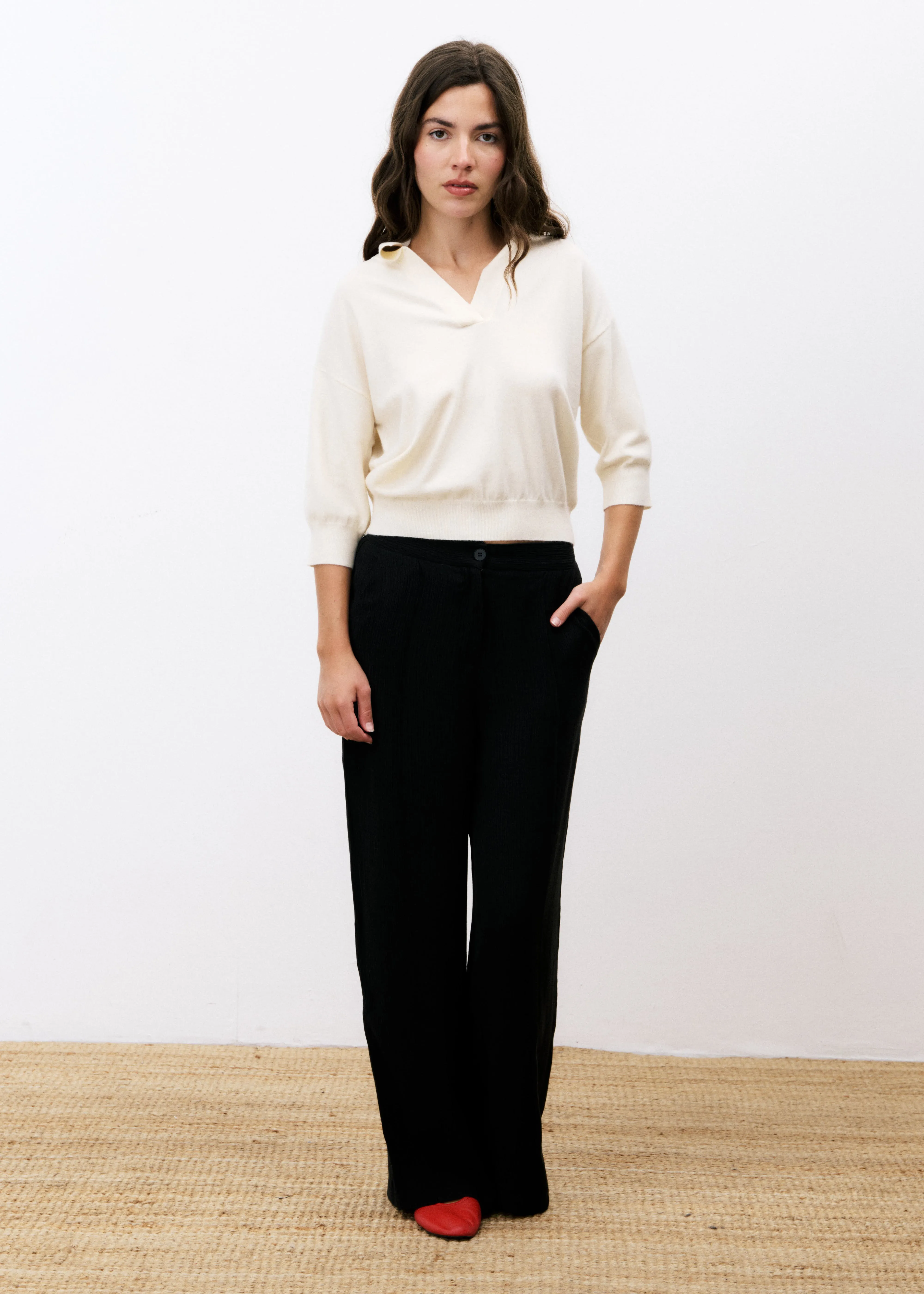 Pull PLUME Creme sold by FRNCH product image thumbnail 2