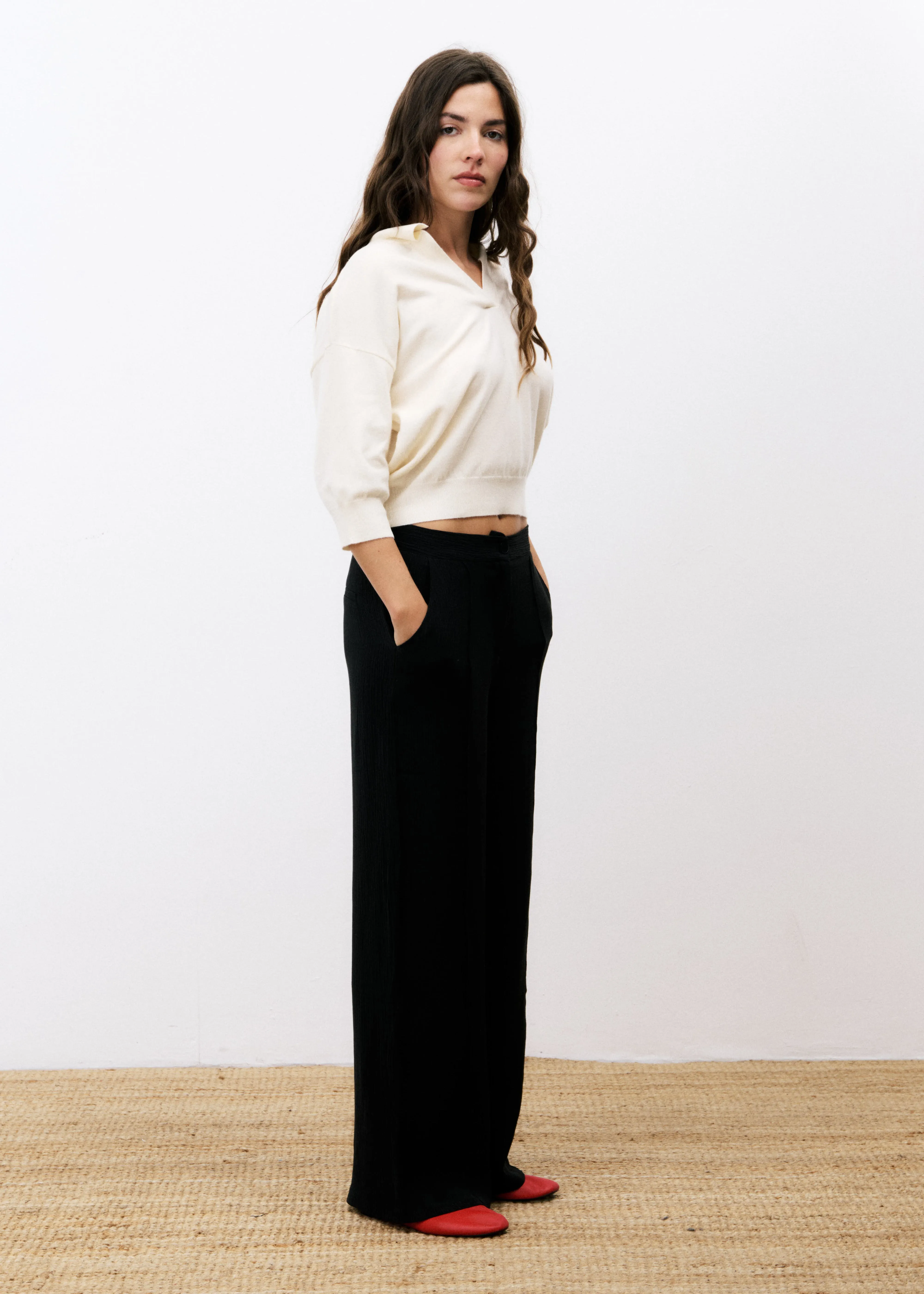 Pull PLUME Creme sold by FRNCH product image thumbnail 3