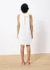 Robe AFNANE Blanc sold by FRNCH