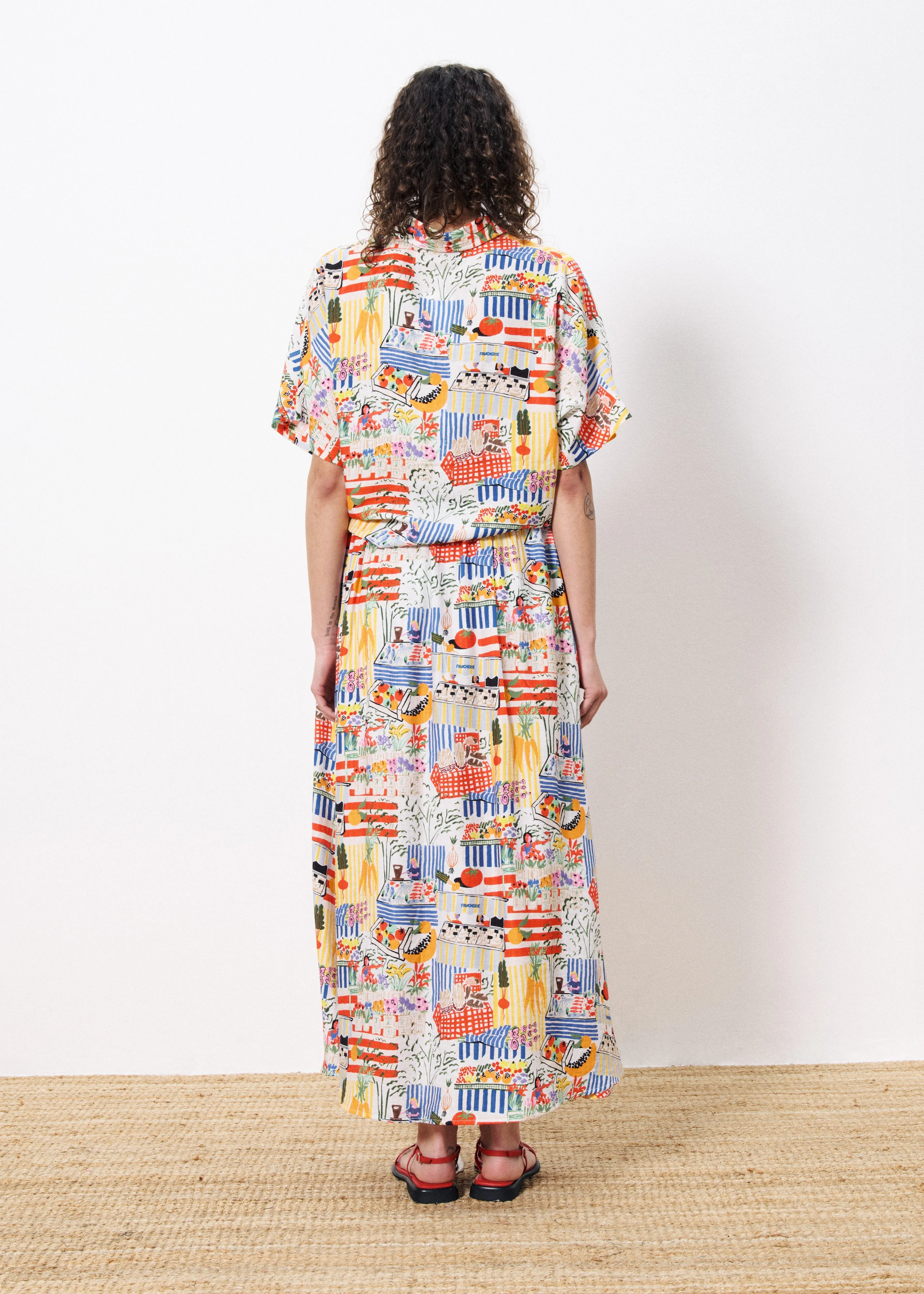 Chemise CELIANE Marche blanc sold by FRNCH product image thumbnail 3