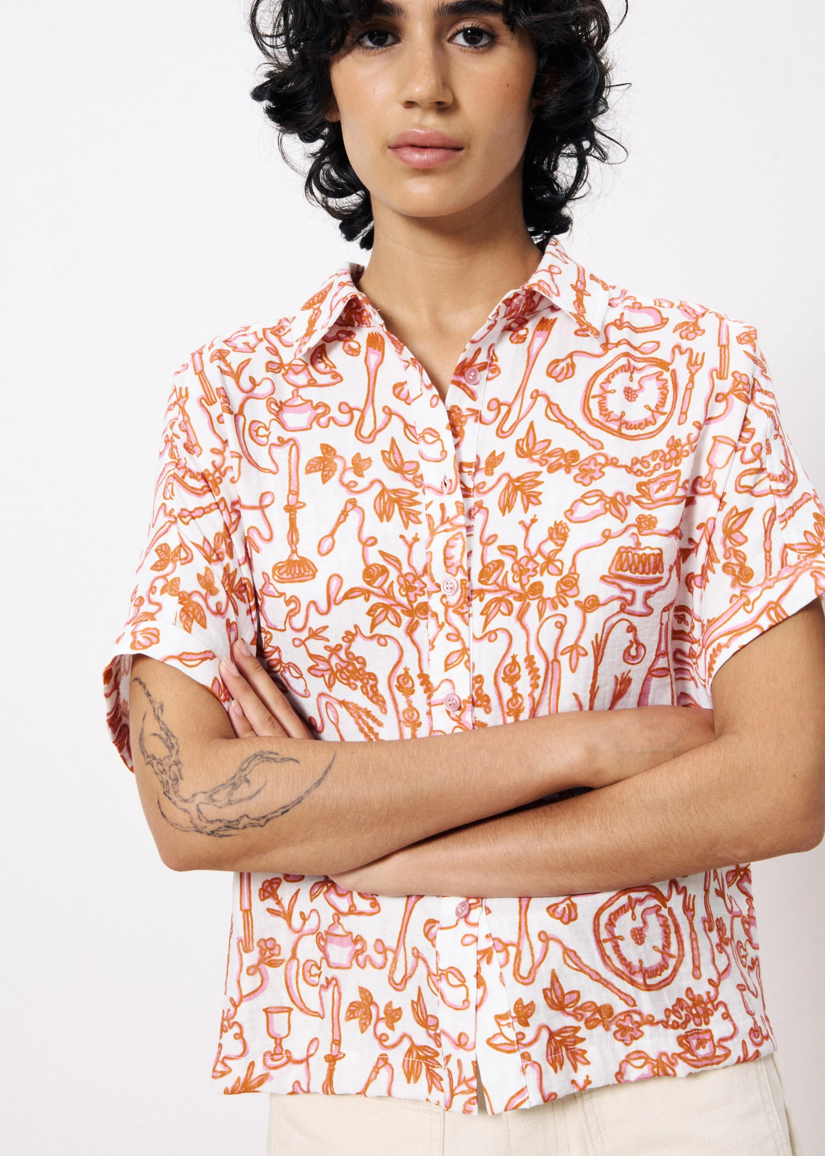 Chemise APHELIE Set table sold by FRNCH product image thumbnail 4