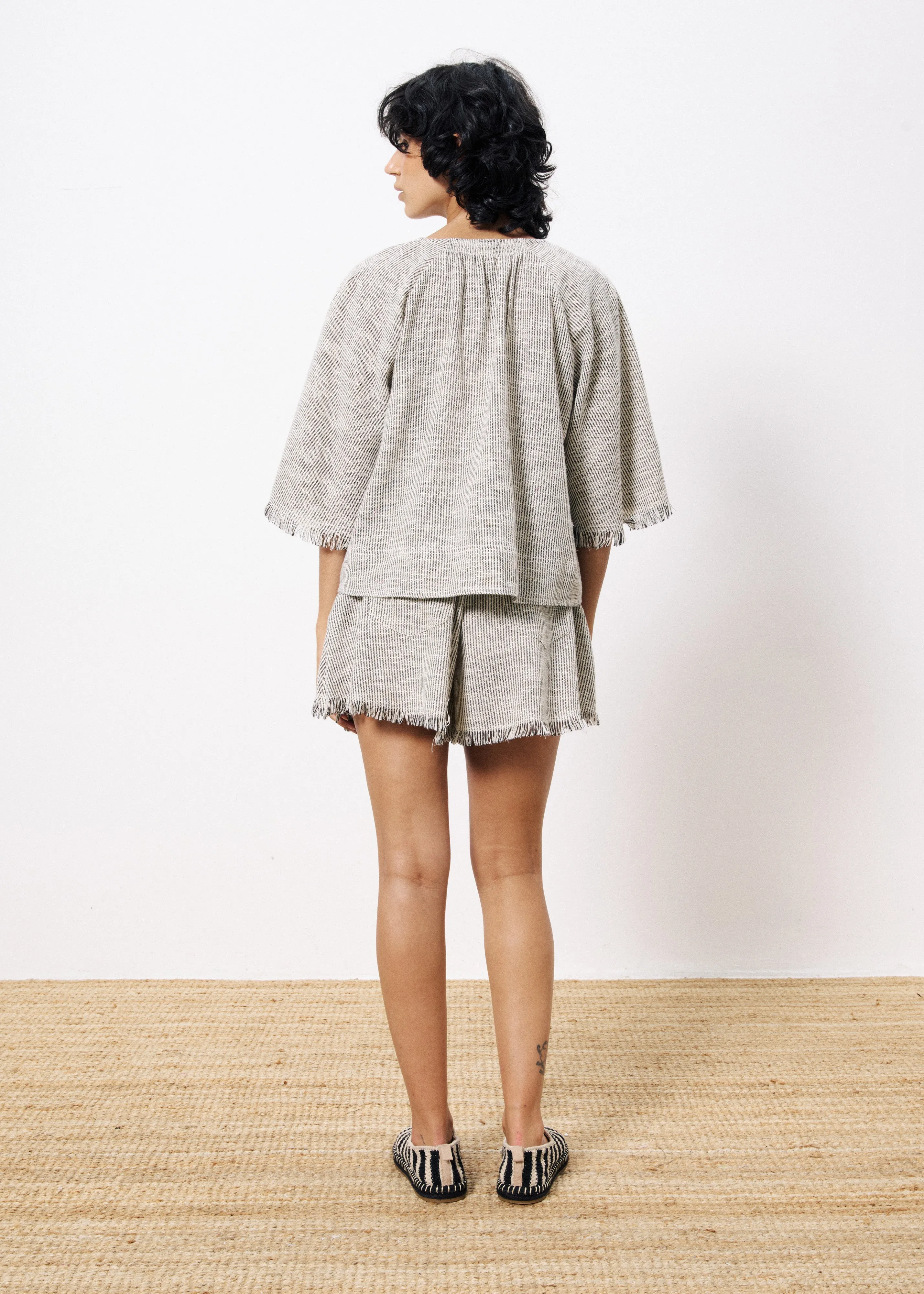 Short ANASTAZIA Noir sold by FRNCH product image thumbnail 3