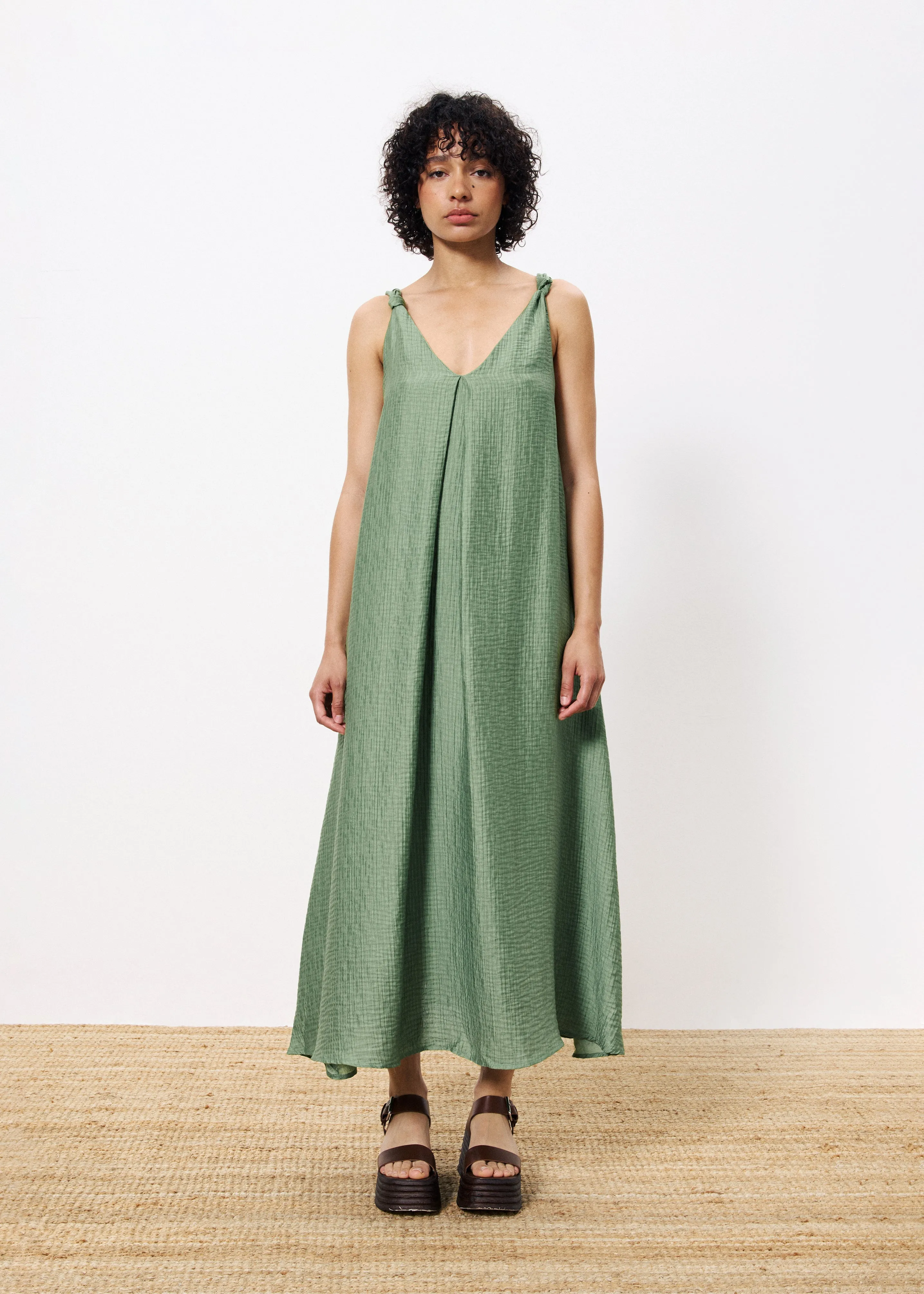 Robe LAURIA Vert sold by FRNCH