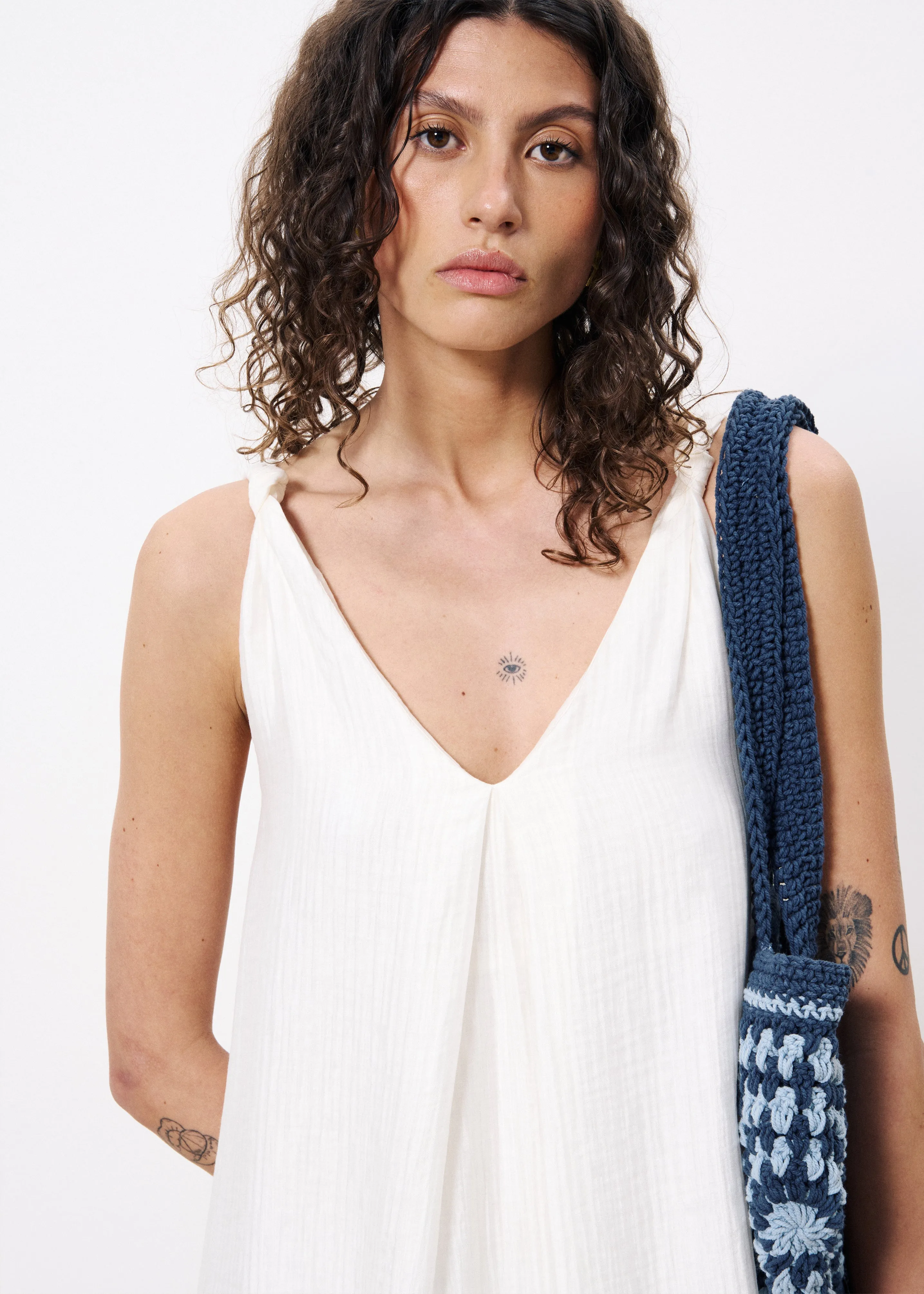 Robe LAURIA Blanc sold by FRNCH product image thumbnail 4