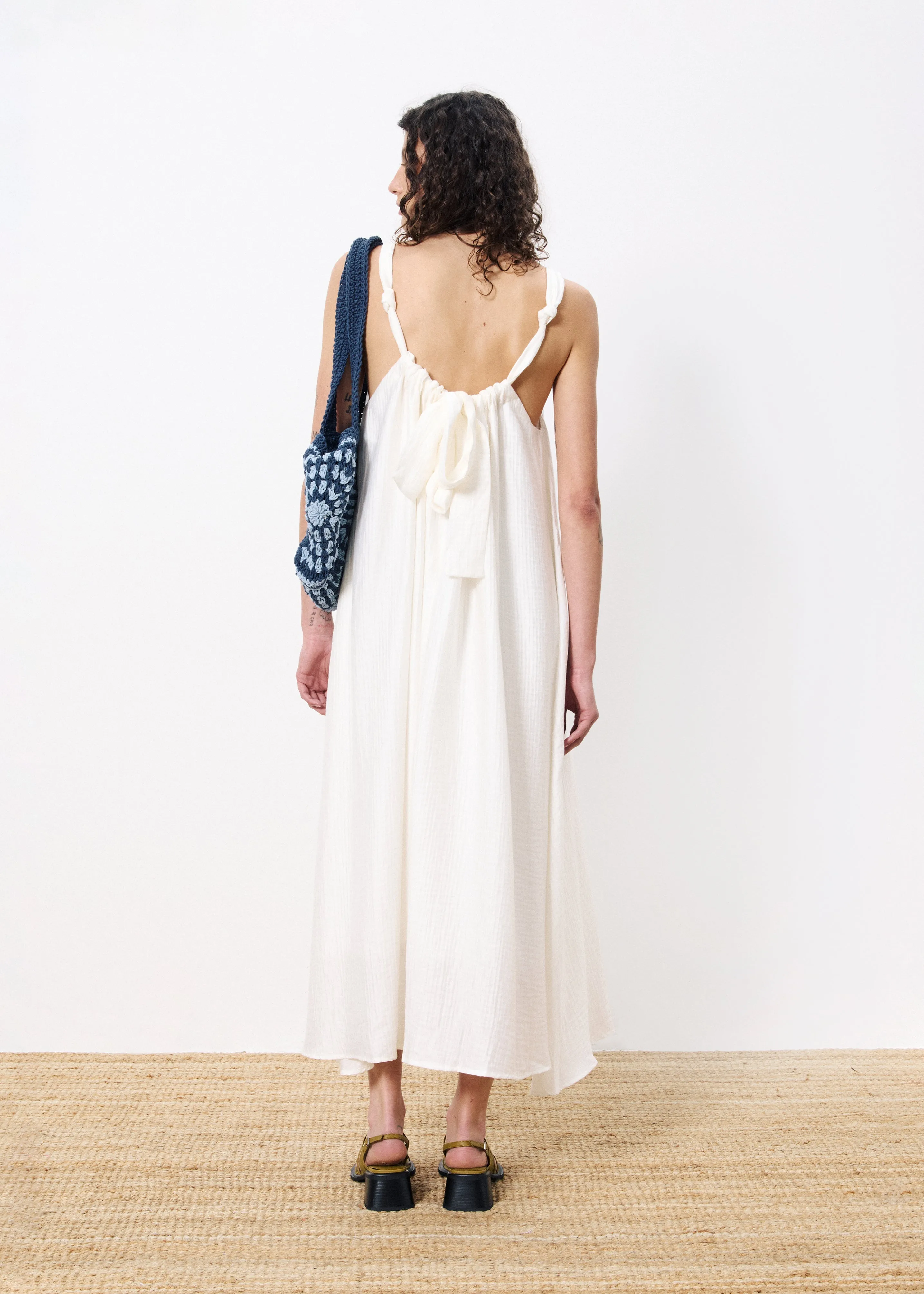 Robe LAURIA Blanc sold by FRNCH product image thumbnail 3