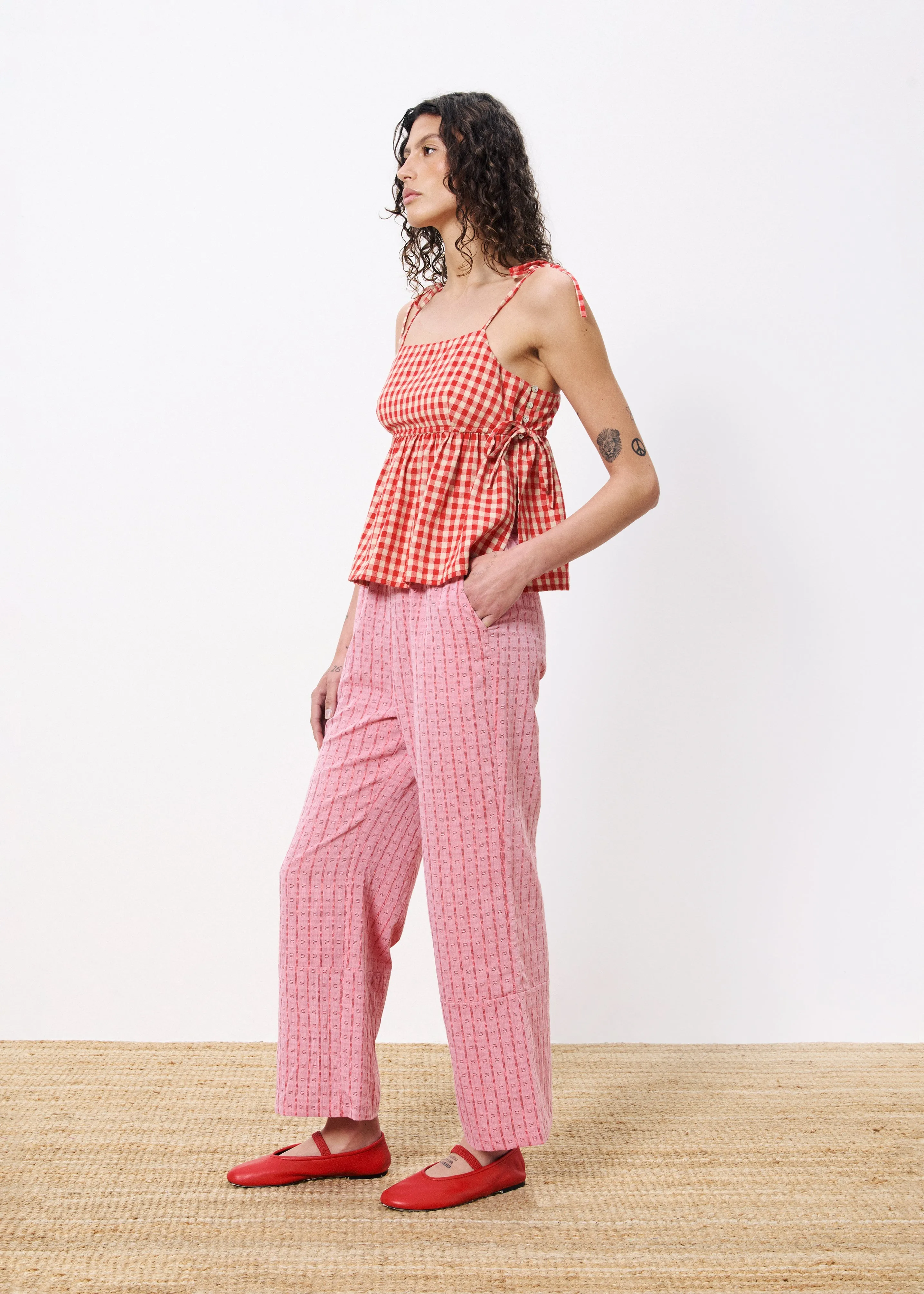 Top CORENTINE Rouge sold by FRNCH