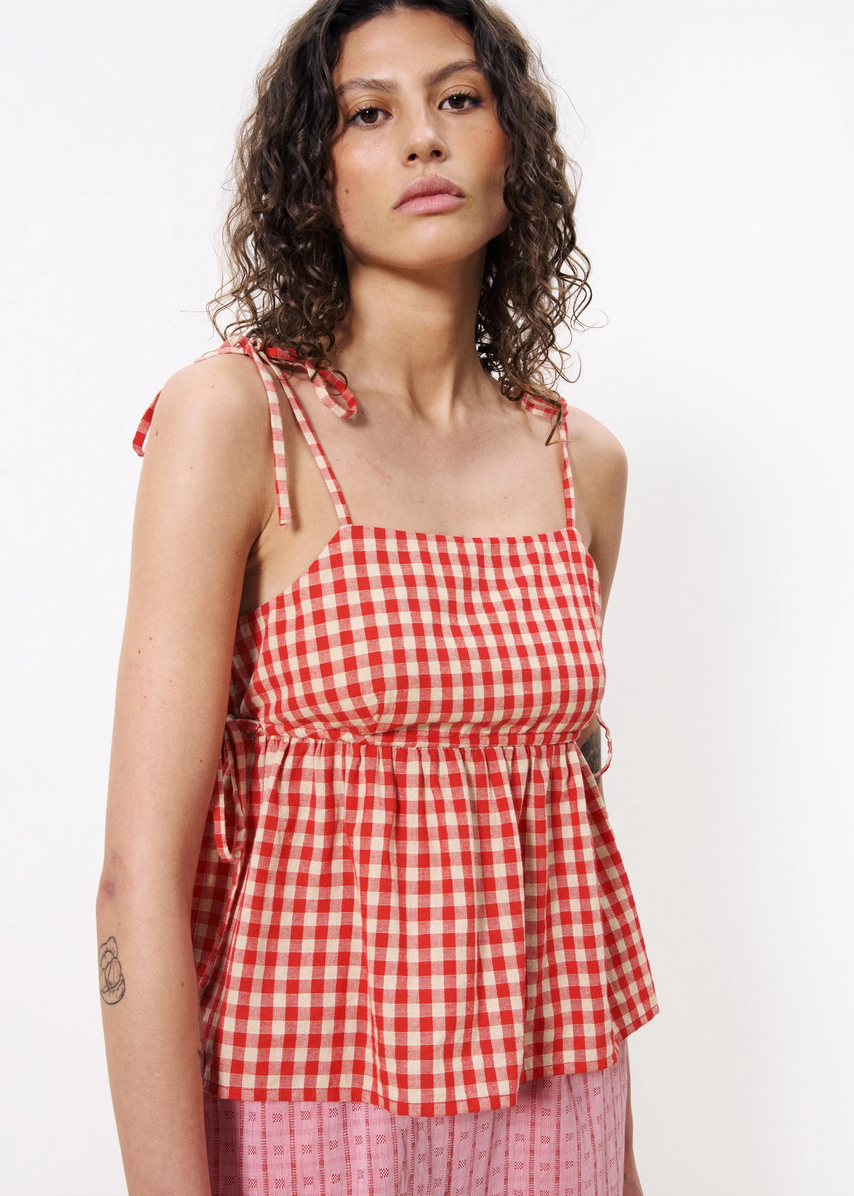 Top CORENTINE Rouge sold by FRNCH product image thumbnail 3