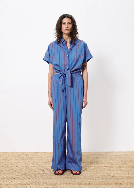 Chemise CARMELLE Bleu electrique sold by FRNCH