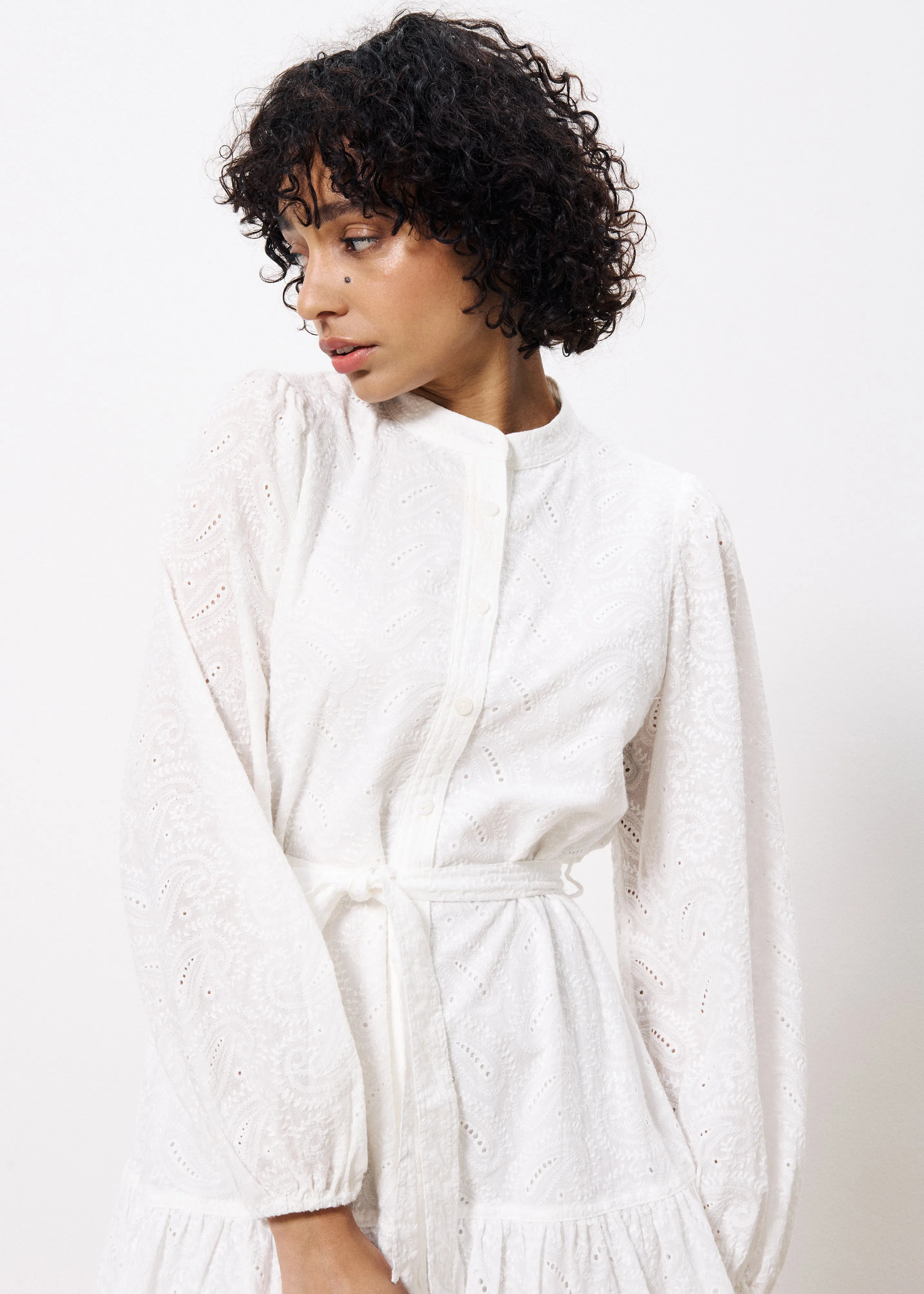Robe MACAIRE Blanc sold by FRNCH product image thumbnail 4
