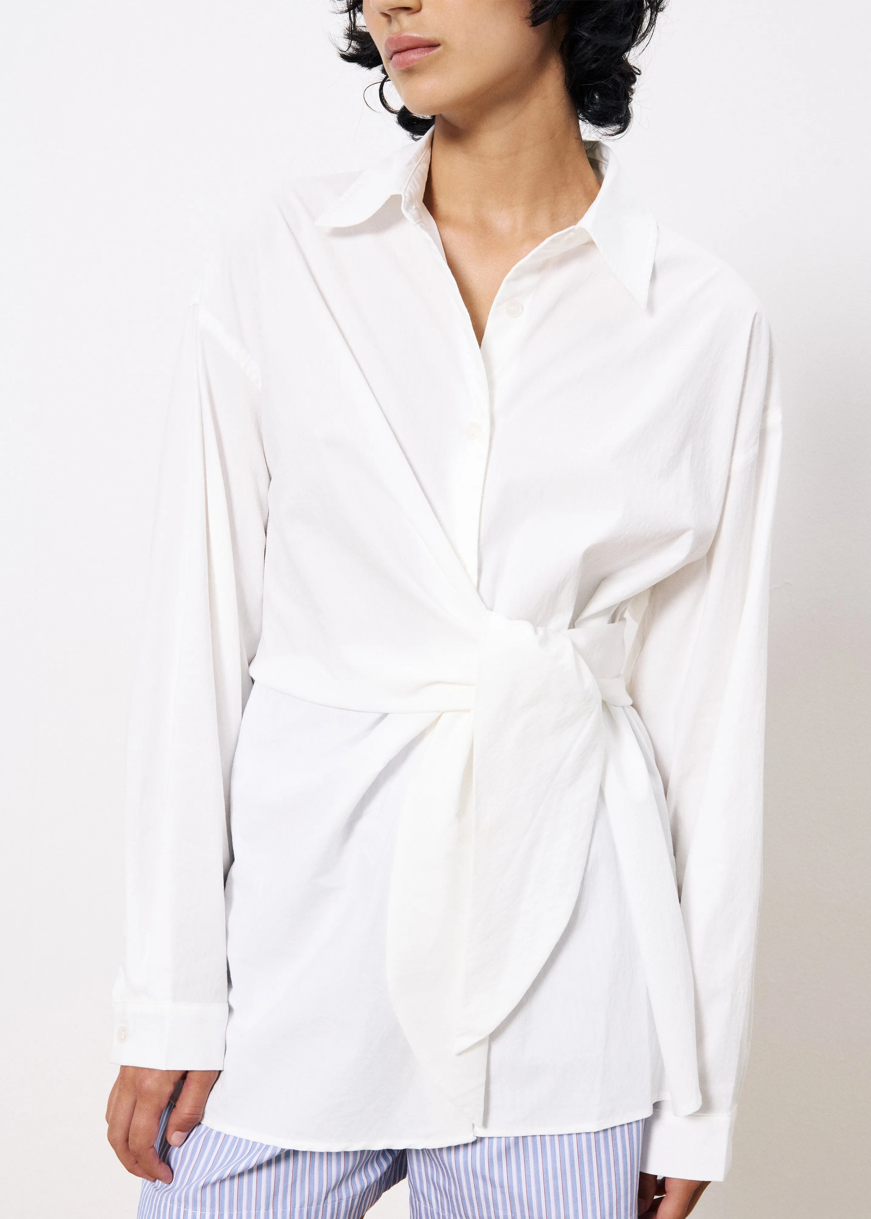 Chemise ADIA Blanc sold by FRNCH product image thumbnail 4