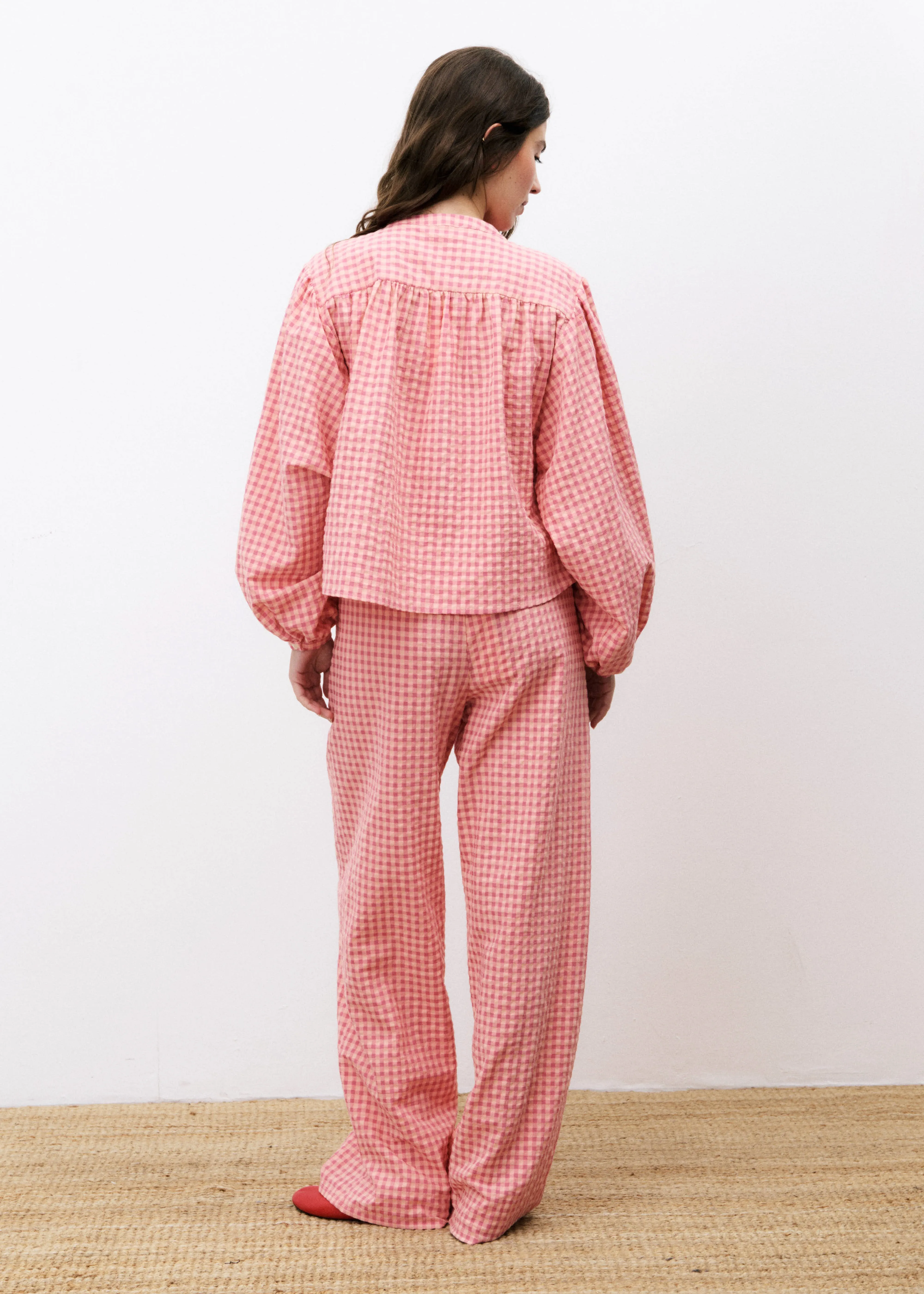 Blouse NOURA Rose sold by FRNCH product image thumbnail 4