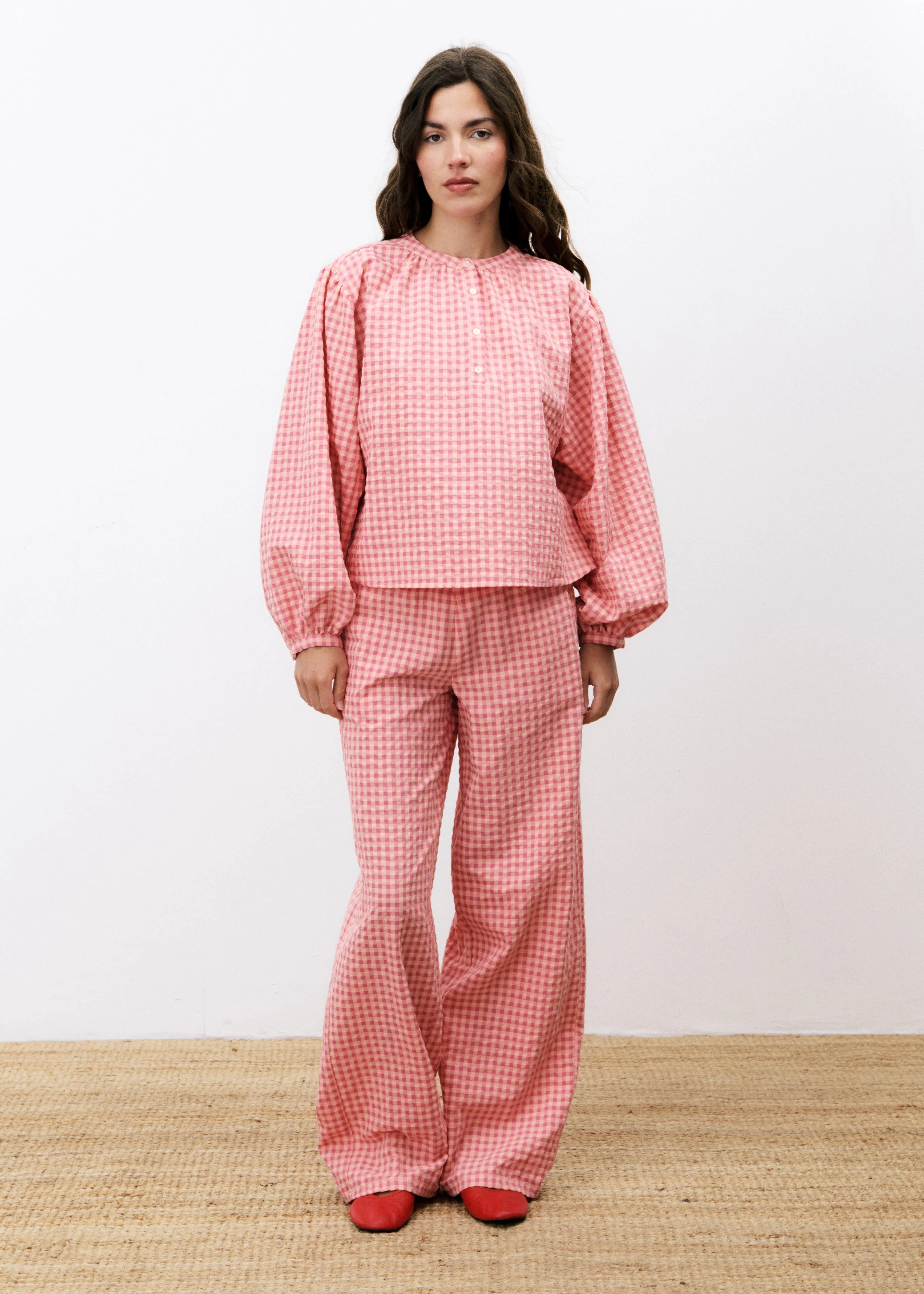 Blouse NOURA Rose sold by FRNCH product image thumbnail 2