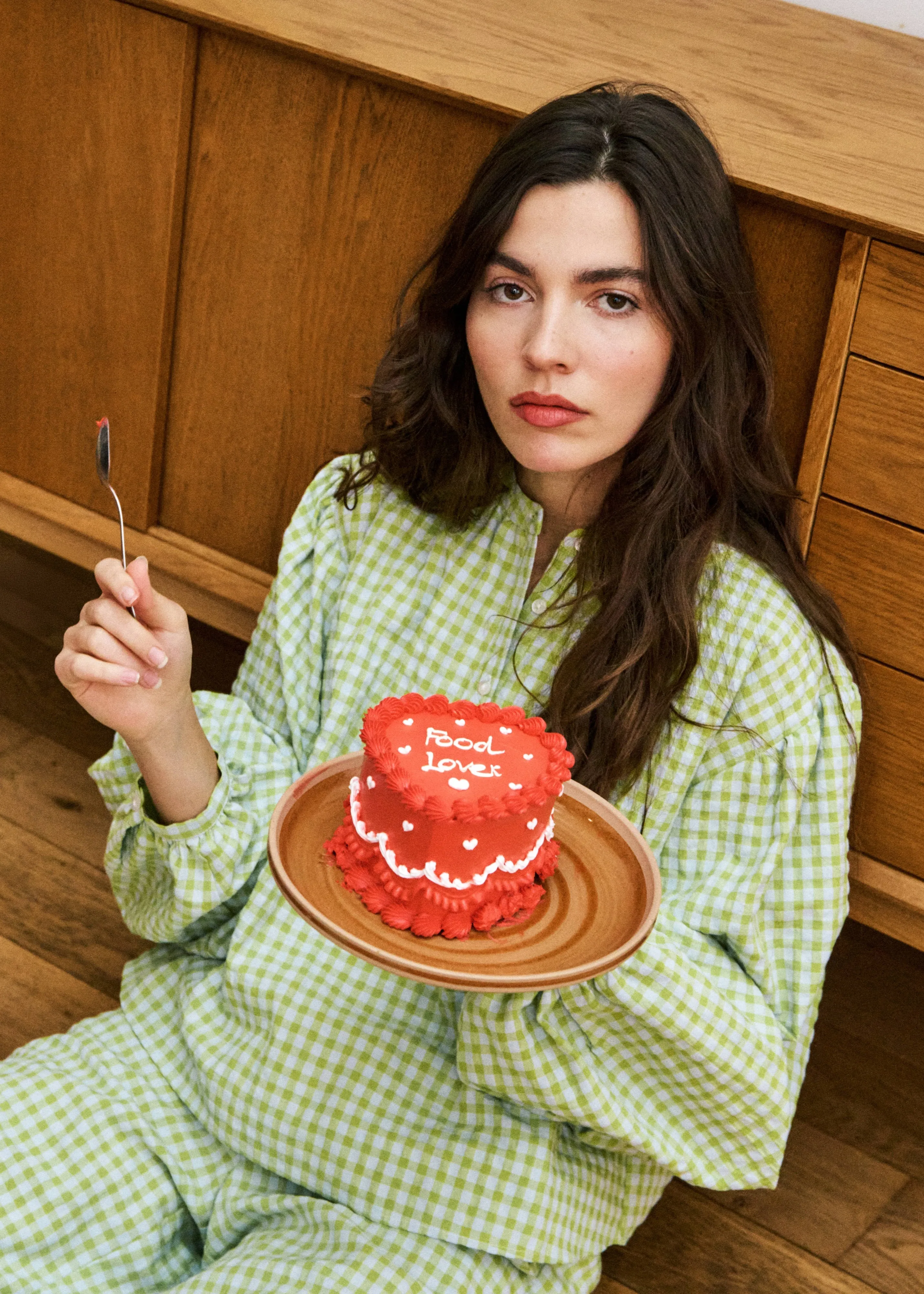 Blouse NOURA Citron vert sold by FRNCH product image thumbnail 2