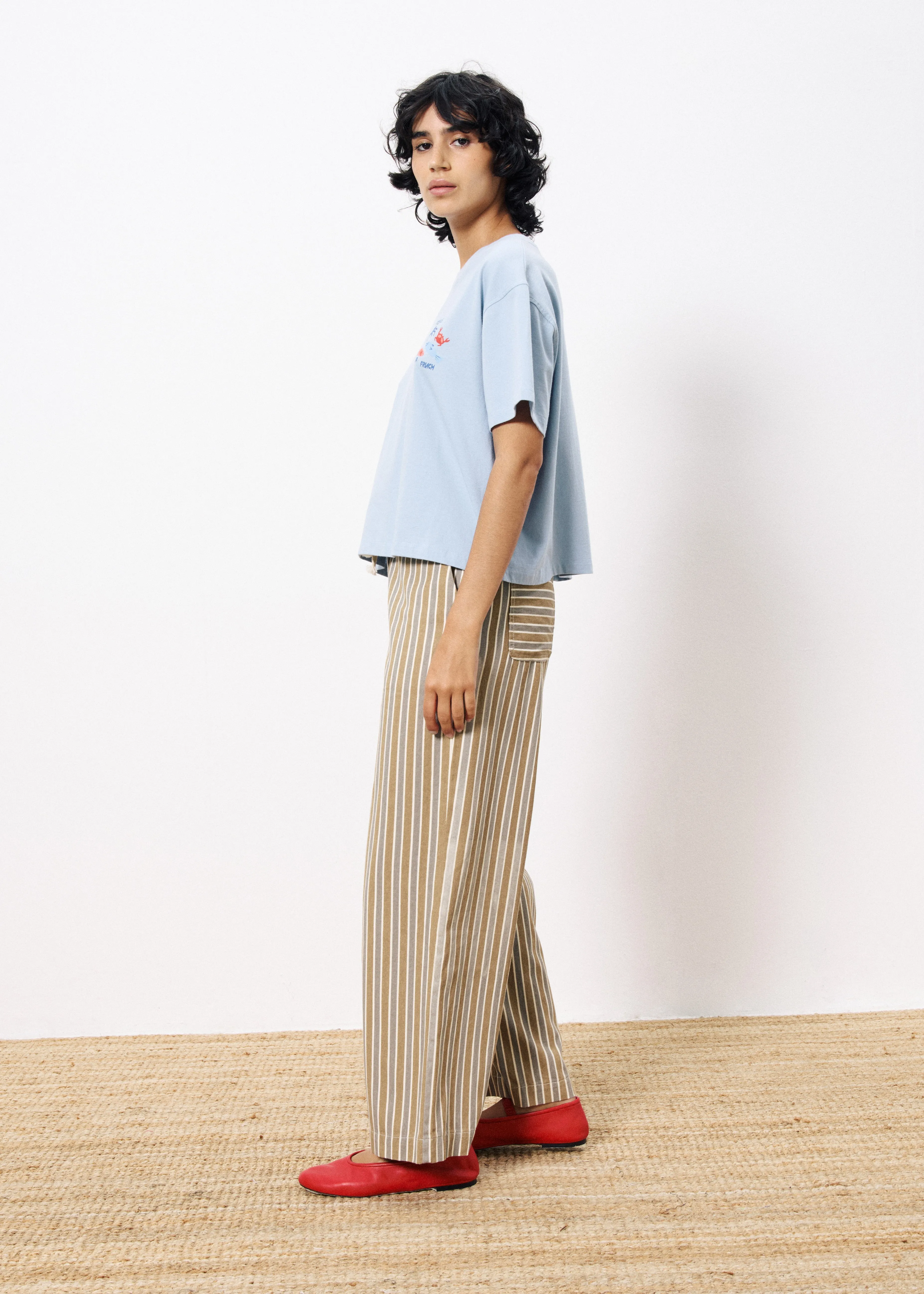 T-shirt IENENA Bleu clair sold by FRNCH product image thumbnail 2