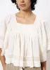 Blouse PATRICIE Creme sold by FRNCH