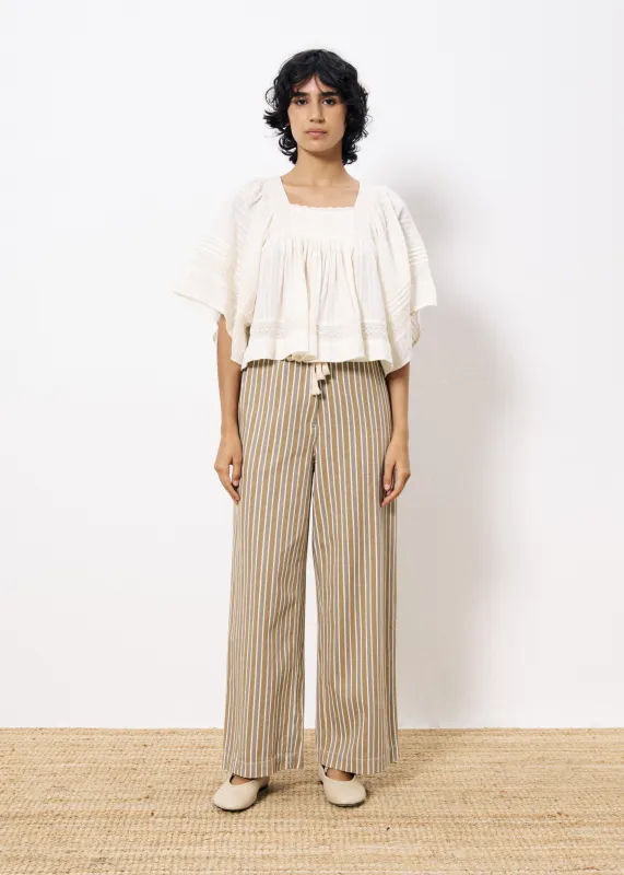 Blouse PATRICIE Creme sold by FRNCH