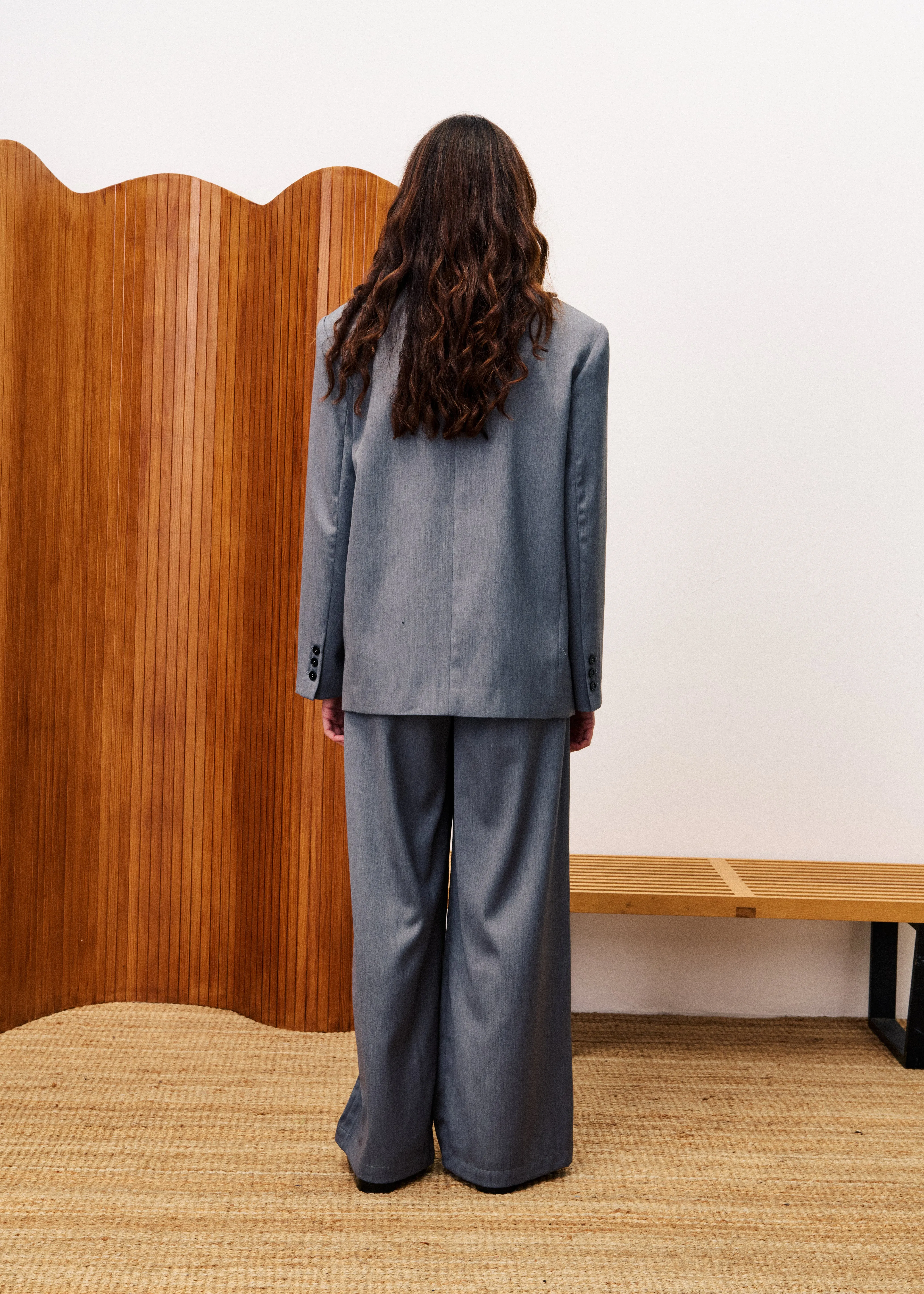 Blazer BERLIOZ Gris sold by FRNCH product image thumbnail 3