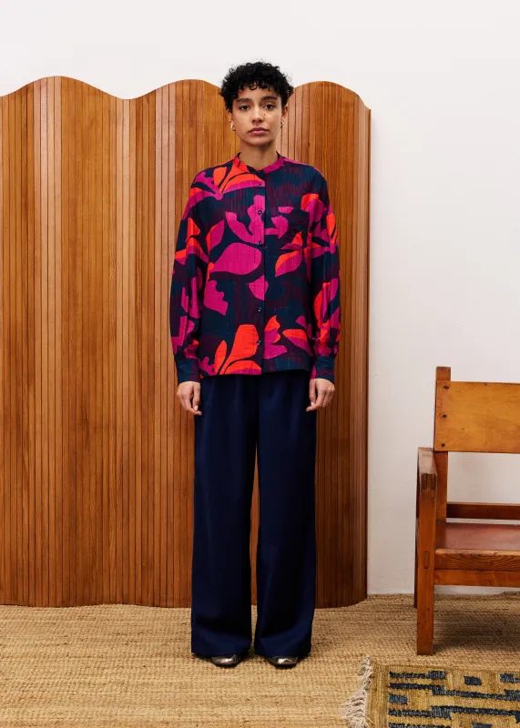 Chemise BELLA Geo flowers sold by FRNCH