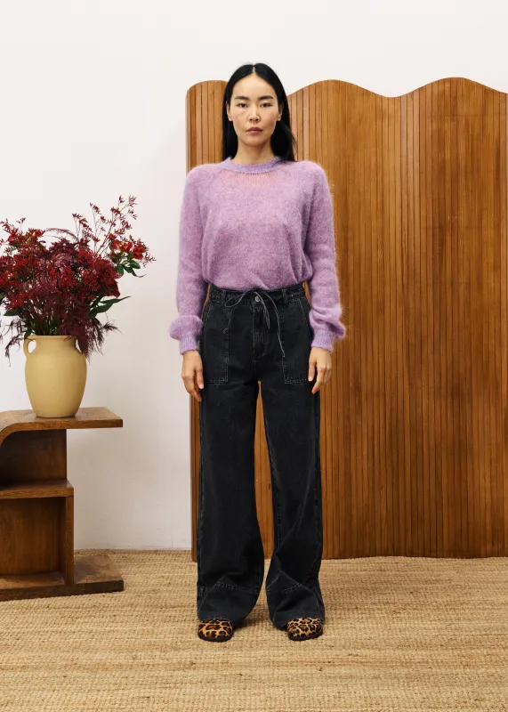 Pull PIVOINE Violet sold by FRNCH