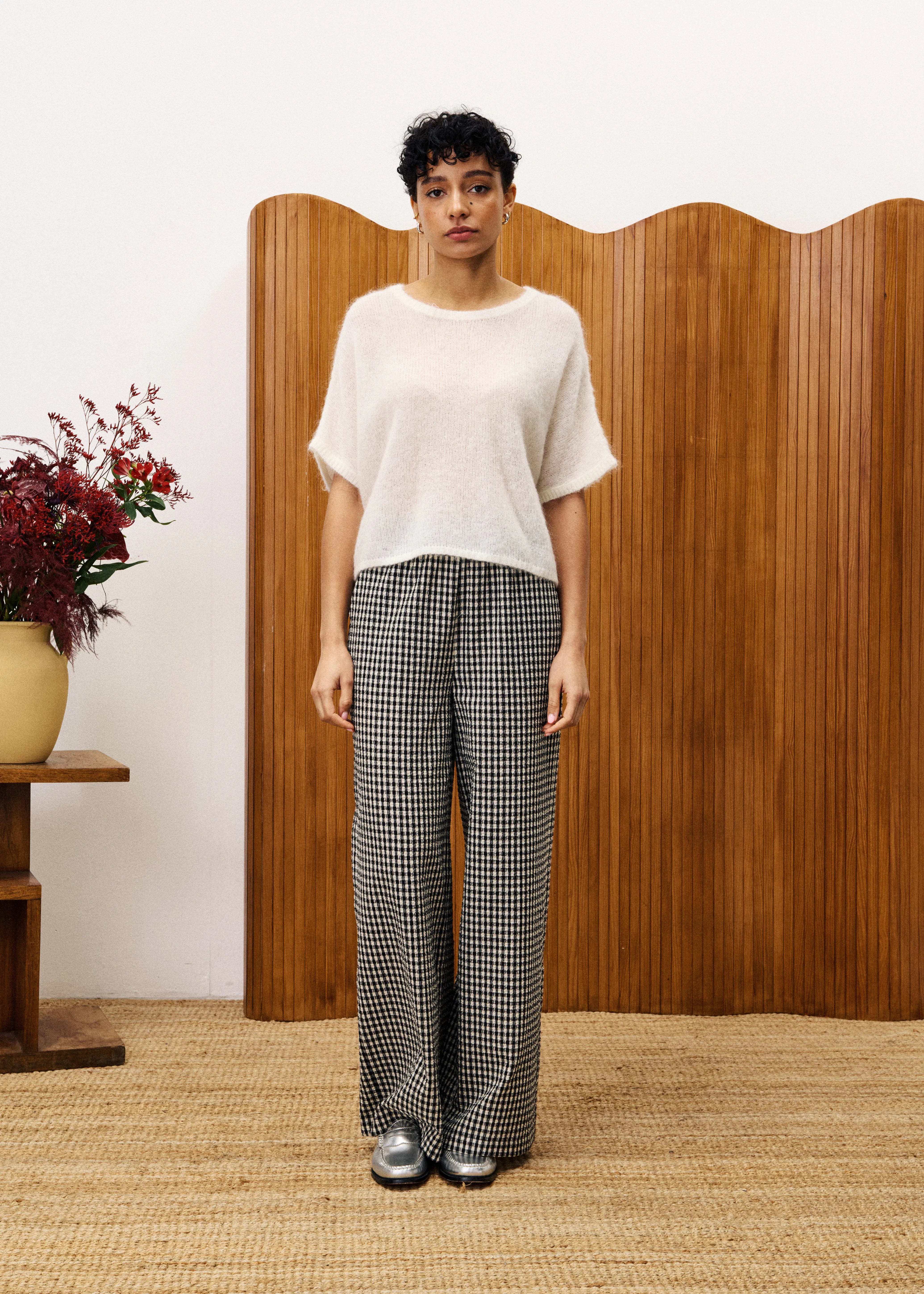 Pull DIAMOND Blanc sold by FRNCH