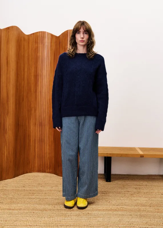 Pull LYS Bleu jean sold by FRNCH