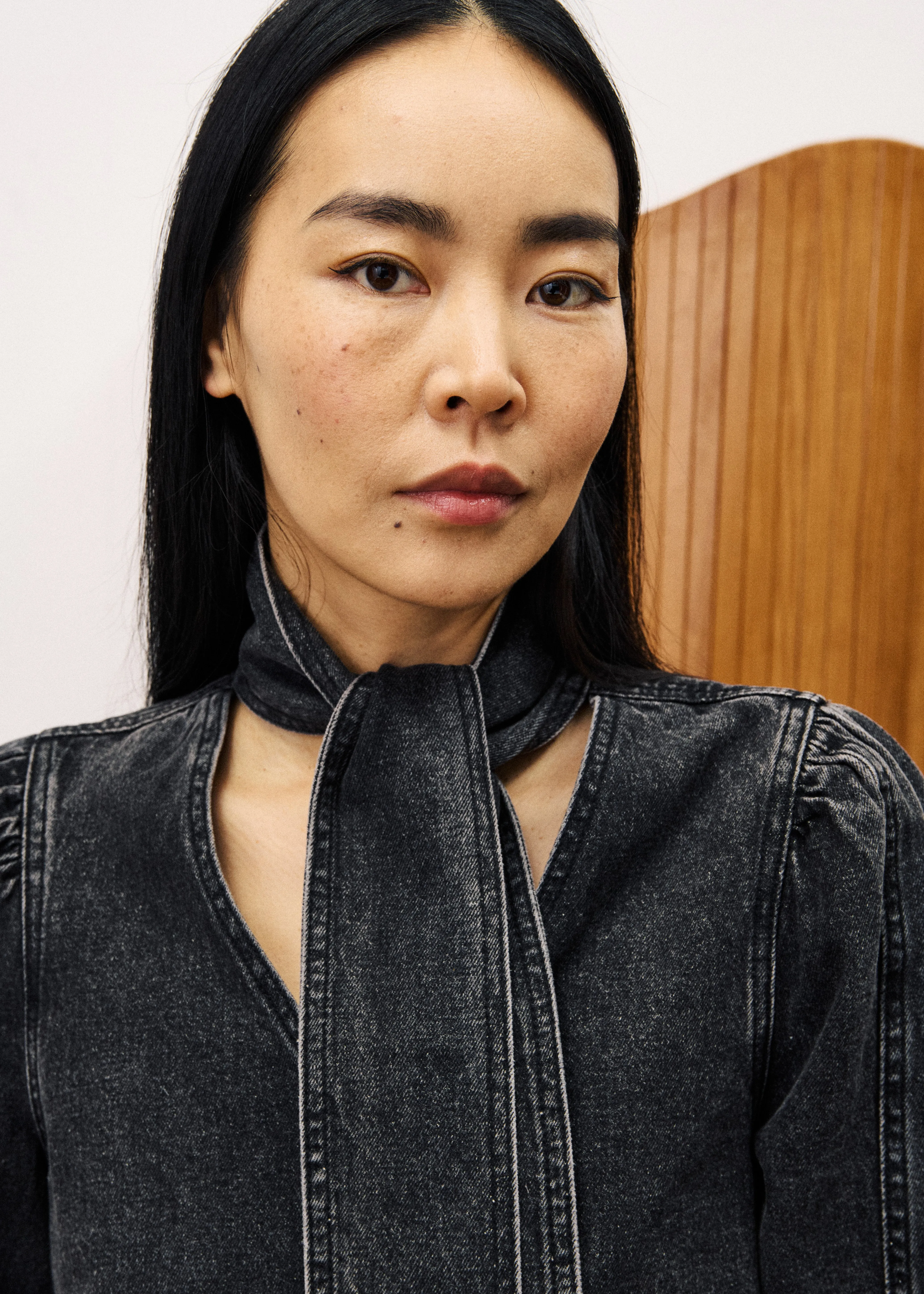 Blouse BOURGEONS Noir sold by FRNCH product image thumbnail 4