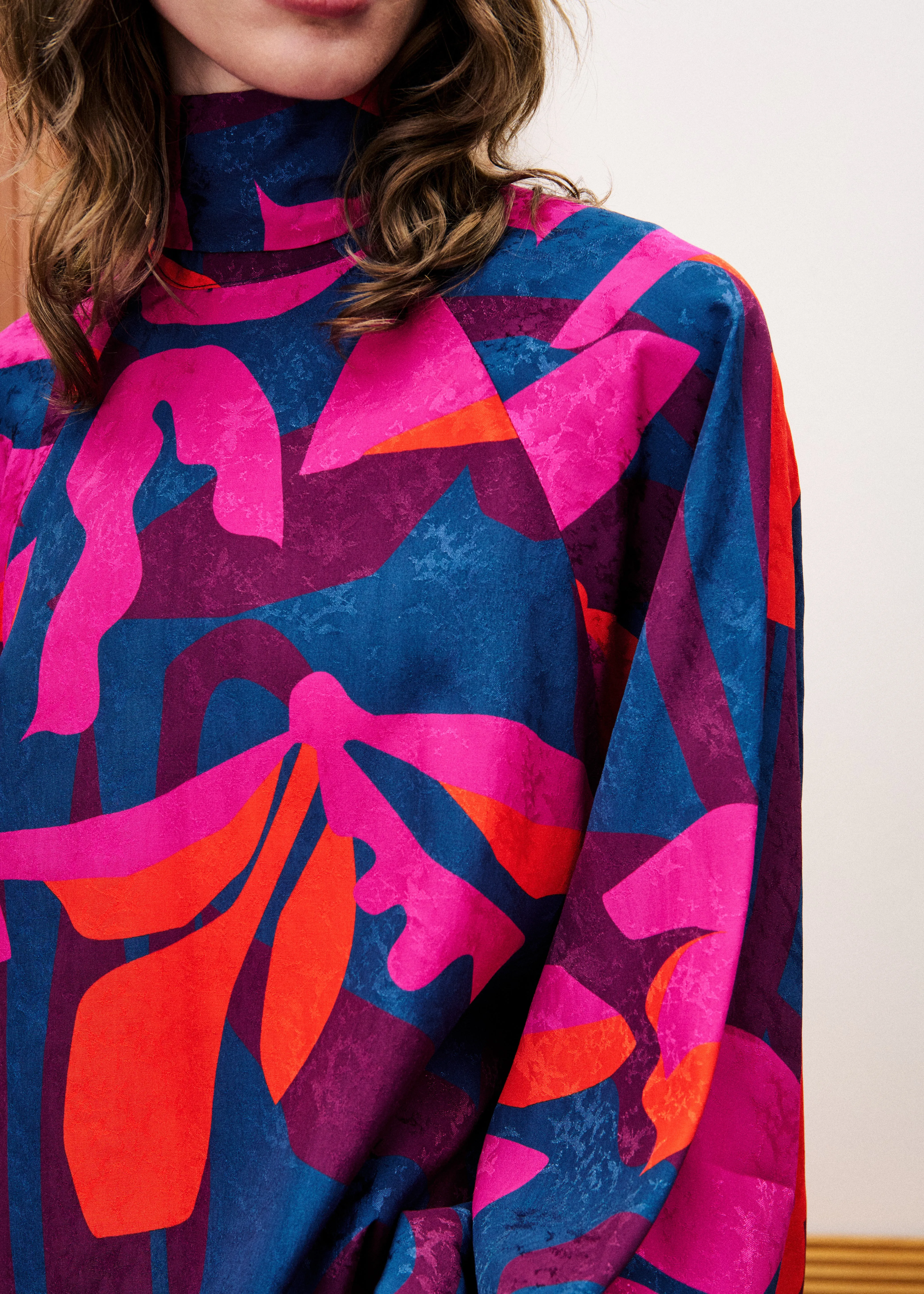 Blouse MISTIGRI Geo flowers sold by FRNCH product image thumbnail 4