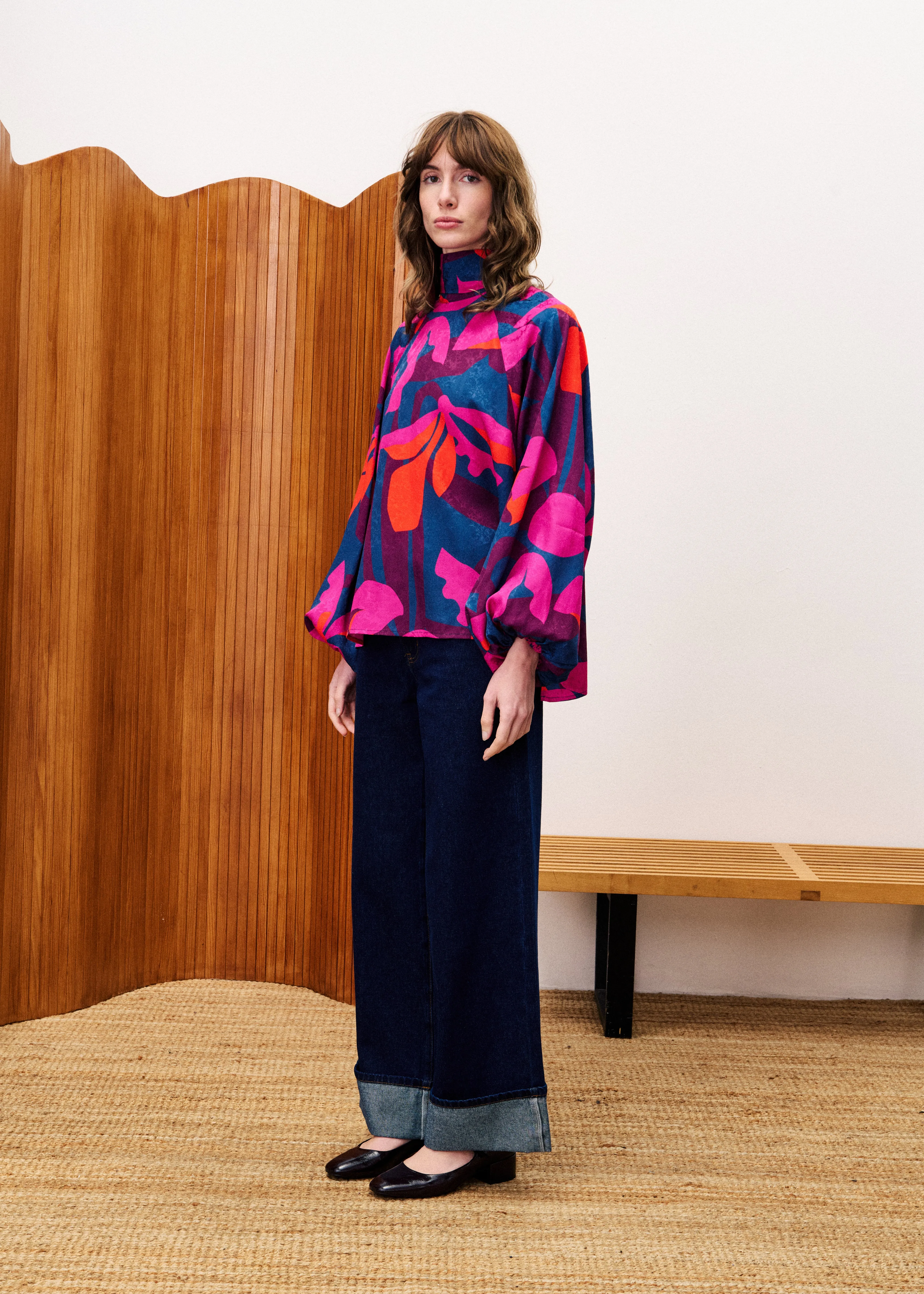 Blouse MISTIGRI Geo flowers sold by FRNCH product image thumbnail 2