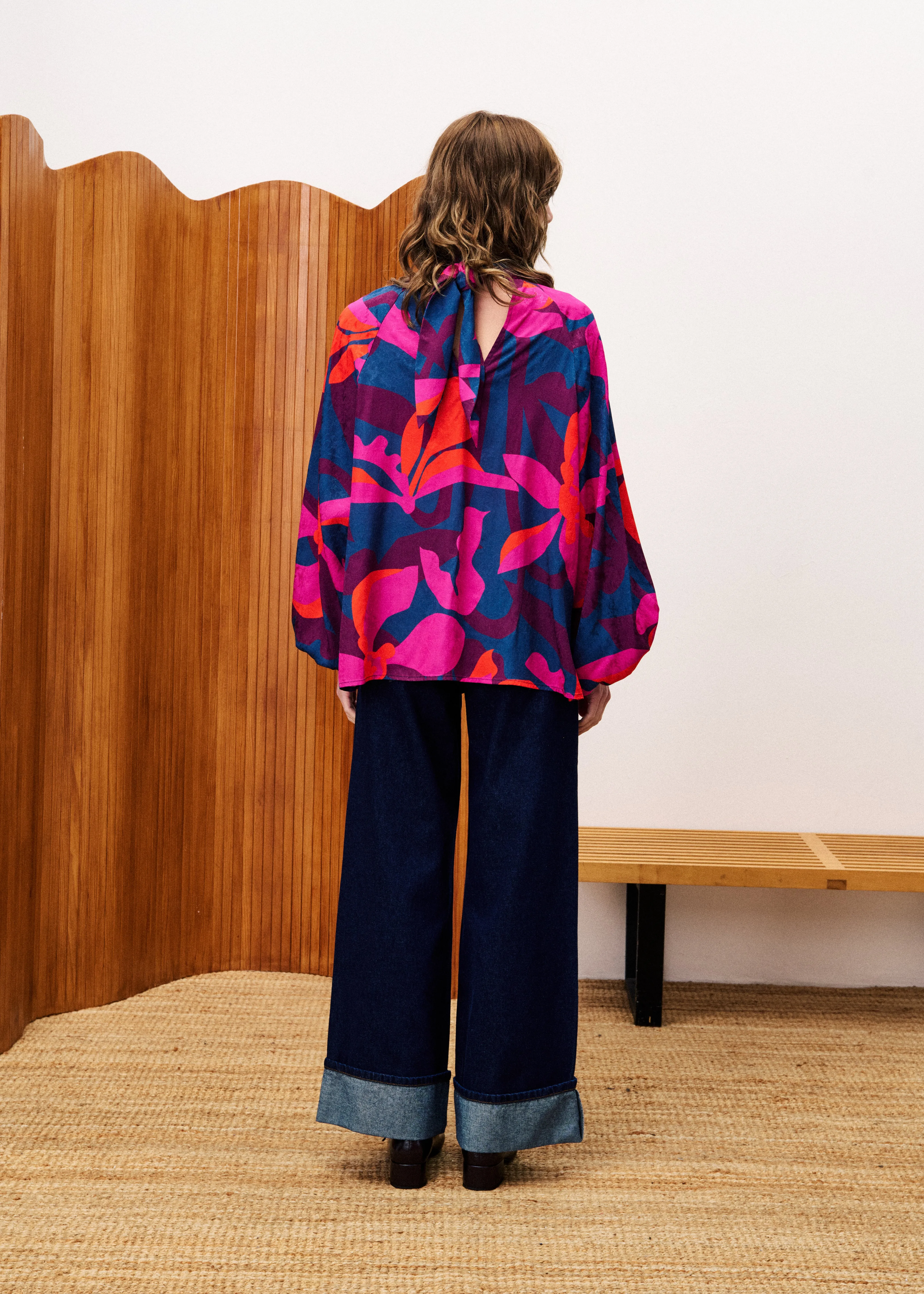 Blouse MISTIGRI Geo flowers sold by FRNCH product image thumbnail 3