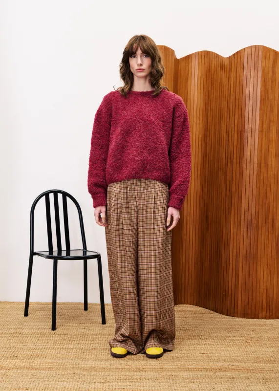 Pull CAMELIA Bordeaux sold by FRNCH