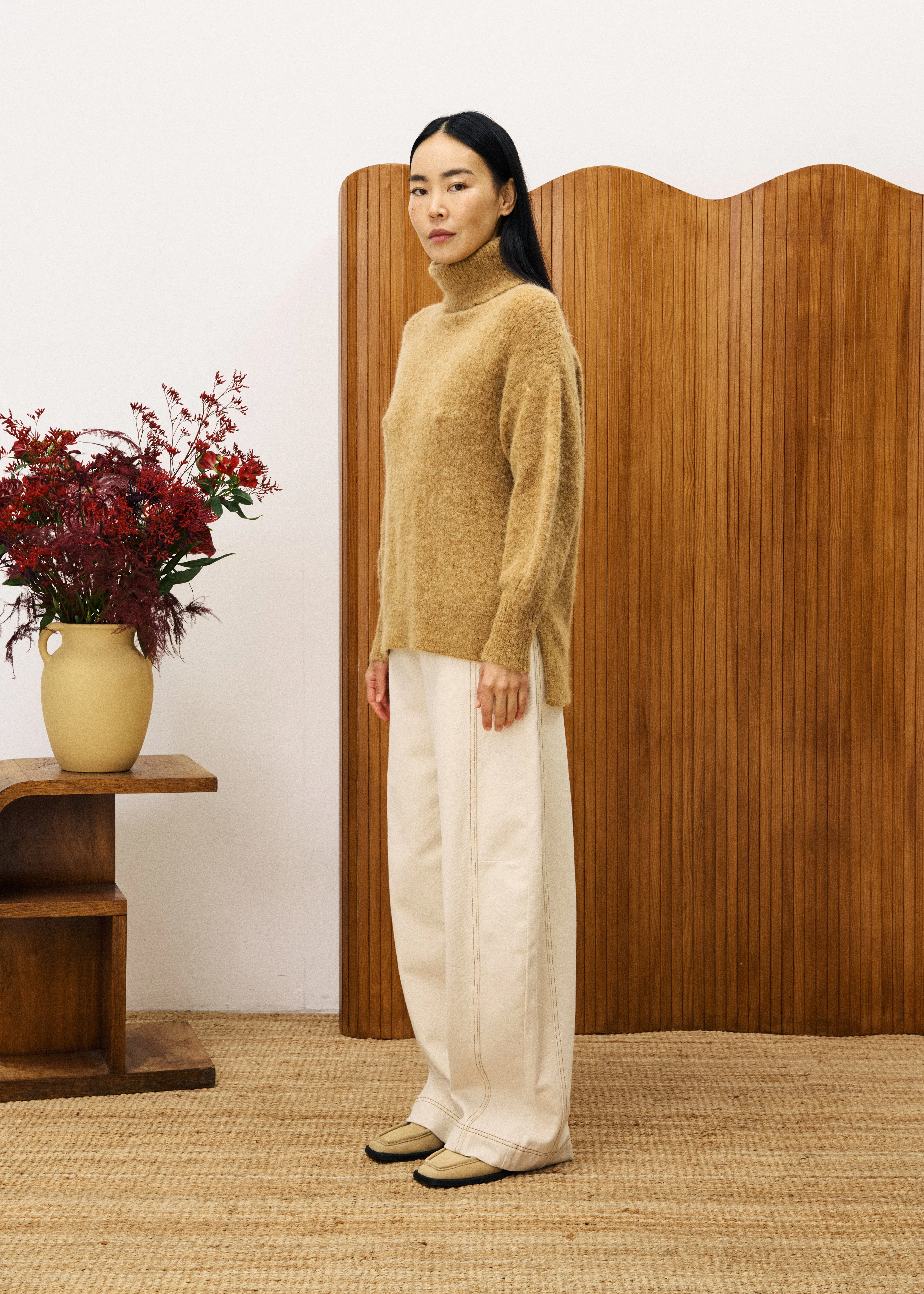 Pull ANGELONIA Camel sold by FRNCH product image thumbnail 2