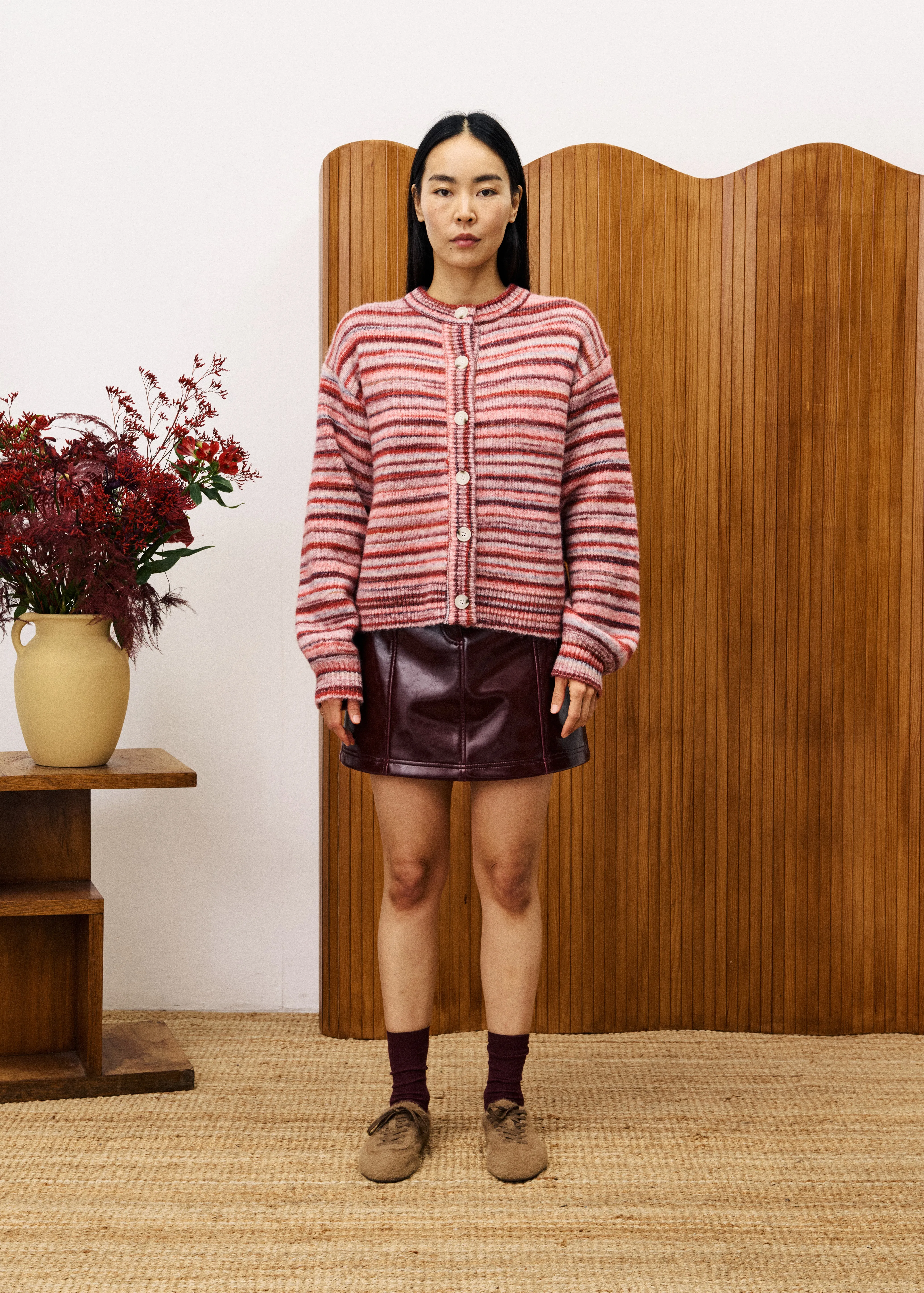 Cardigan CHAUSIE Bordeaux sold by FRNCH