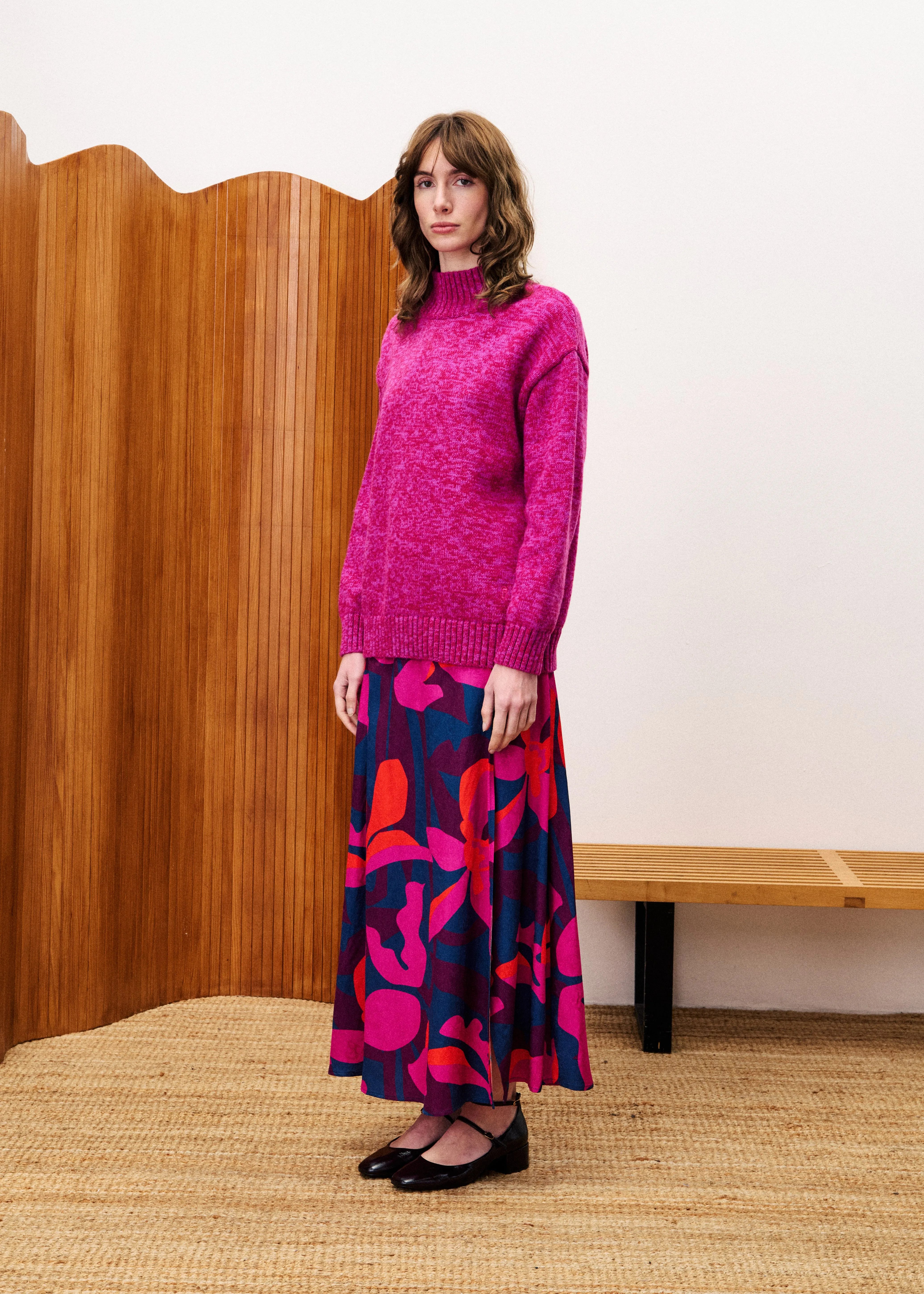 Pull PERREIN Fuchsia sold by FRNCH product image thumbnail 2