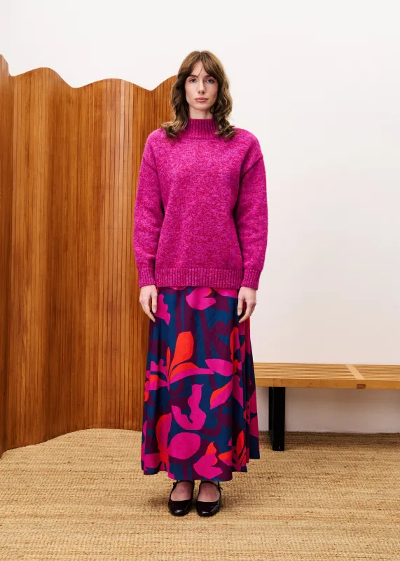 Pull PERREIN Fuchsia sold by FRNCH