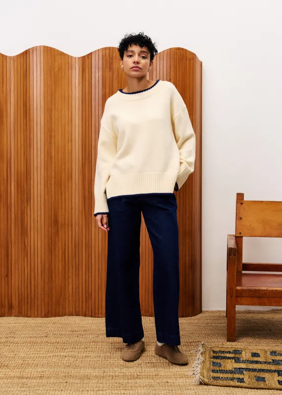 Pull SNOWBALL Creme sold by FRNCH