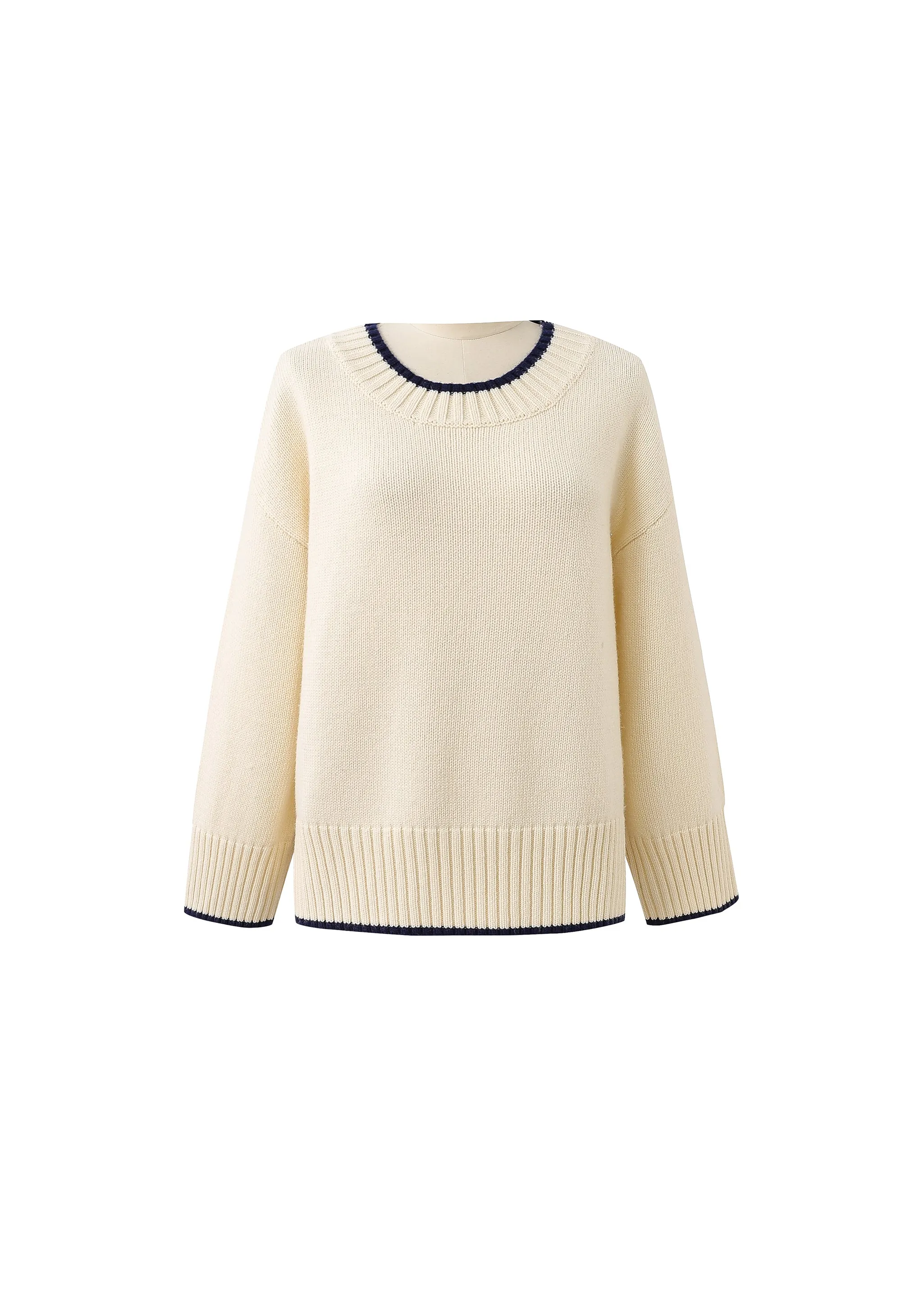 Pull SNOWBALL Creme sold by FRNCH product image thumbnail 5